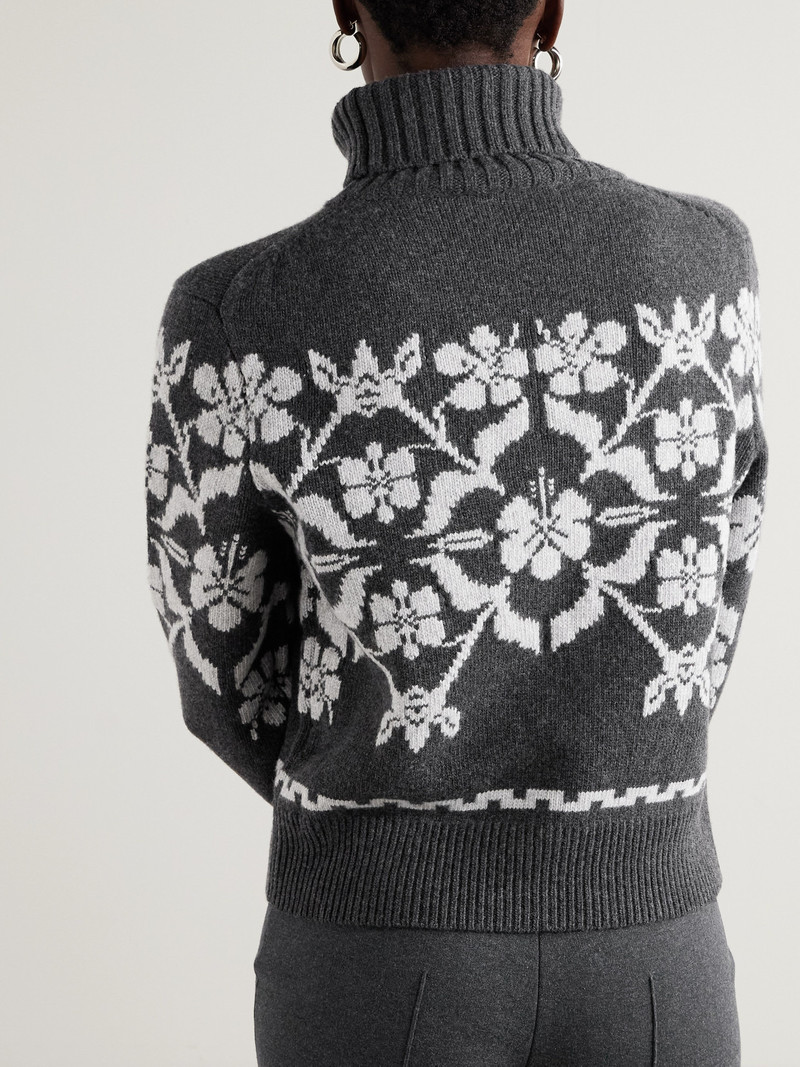Fair Isle Wool And Cashmere-blend Turtleneck Sweater 3