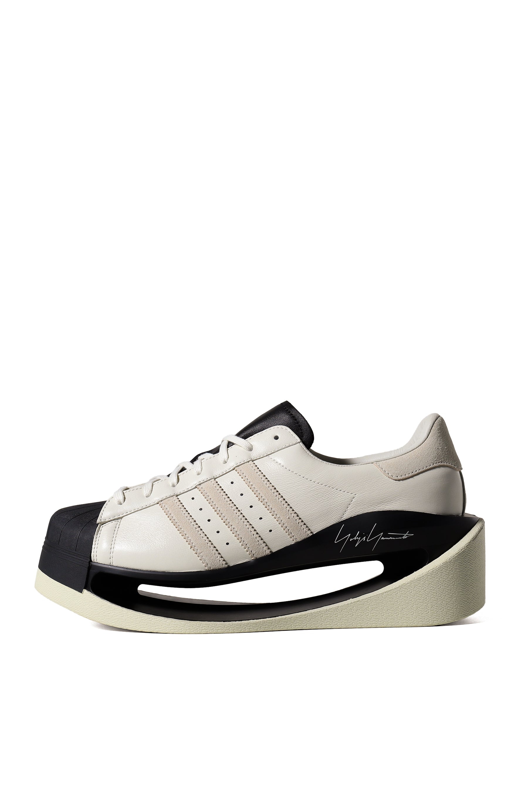 Y-3 GENDO SUPERSTAR  / WHT ALU BLK - 1