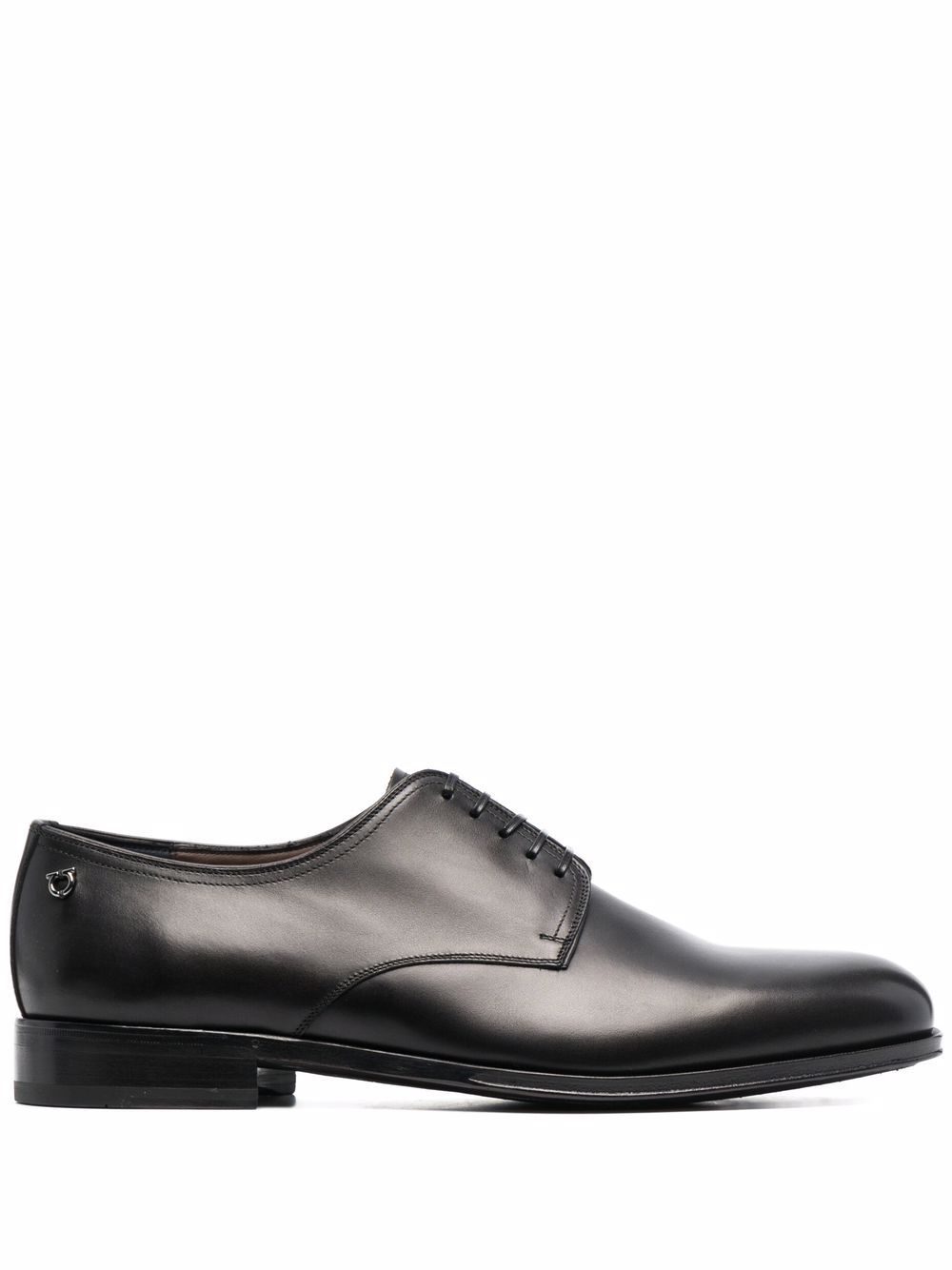 almond-toe lace-up Derby shoes - 1