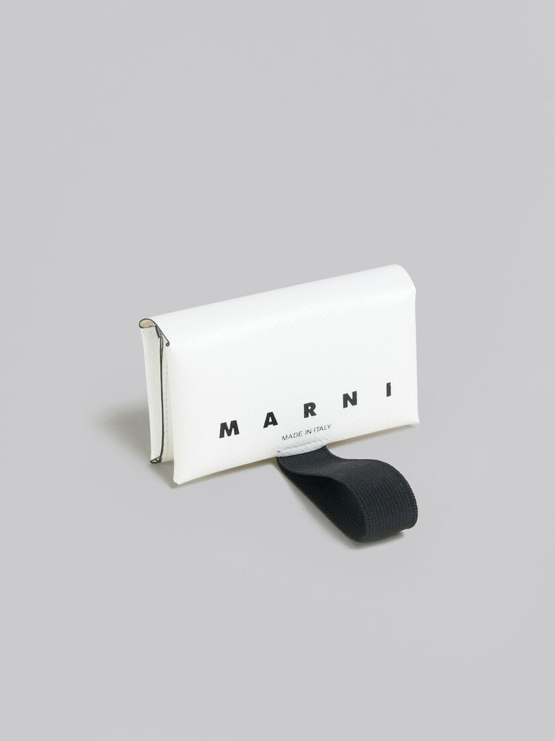 Marni WHITE TRI-FOLD WALLET outlook