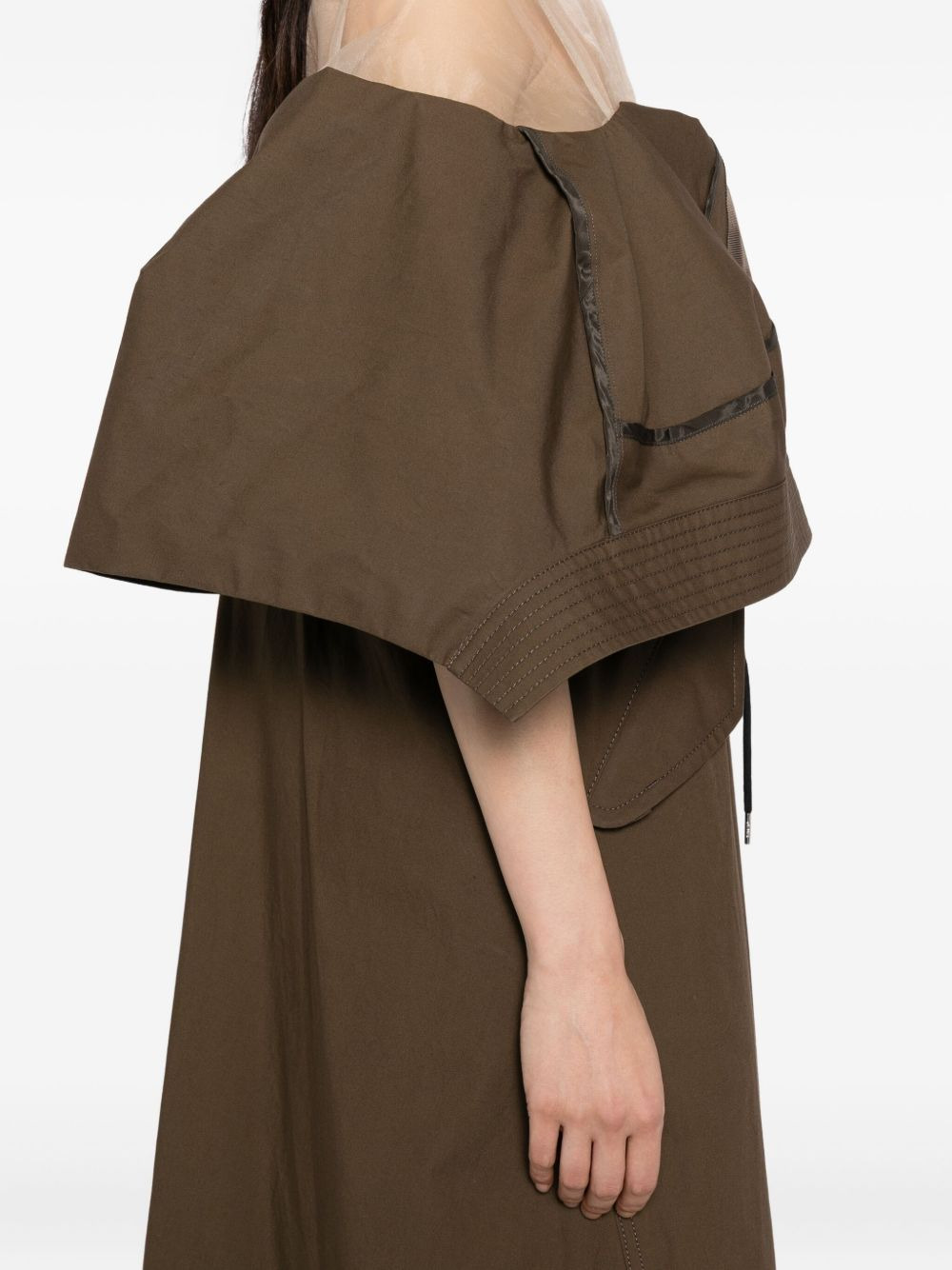 panelled dress - 5