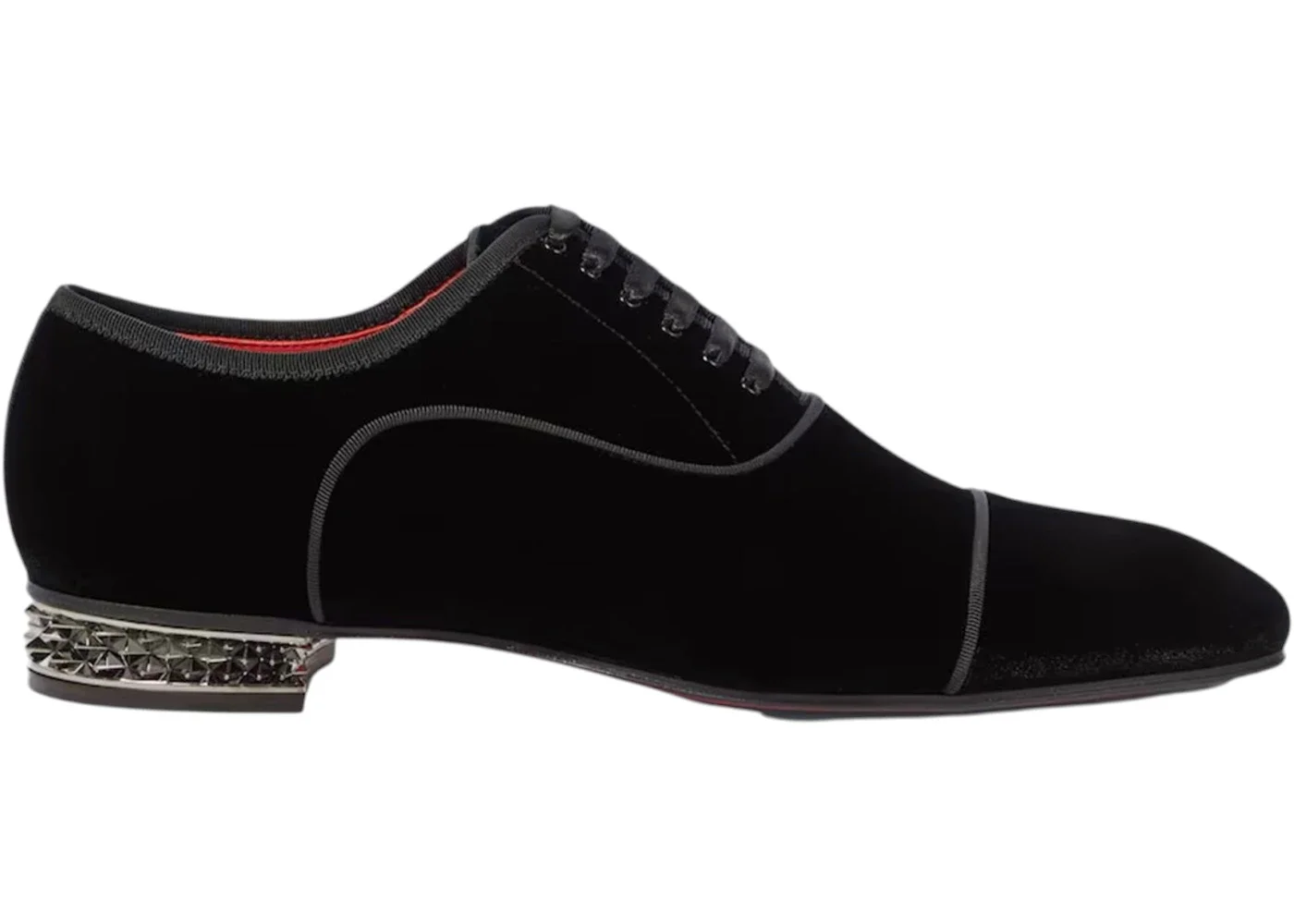 Christian Louboutin Greggyrocks Flat Black Lin Loubi - 1