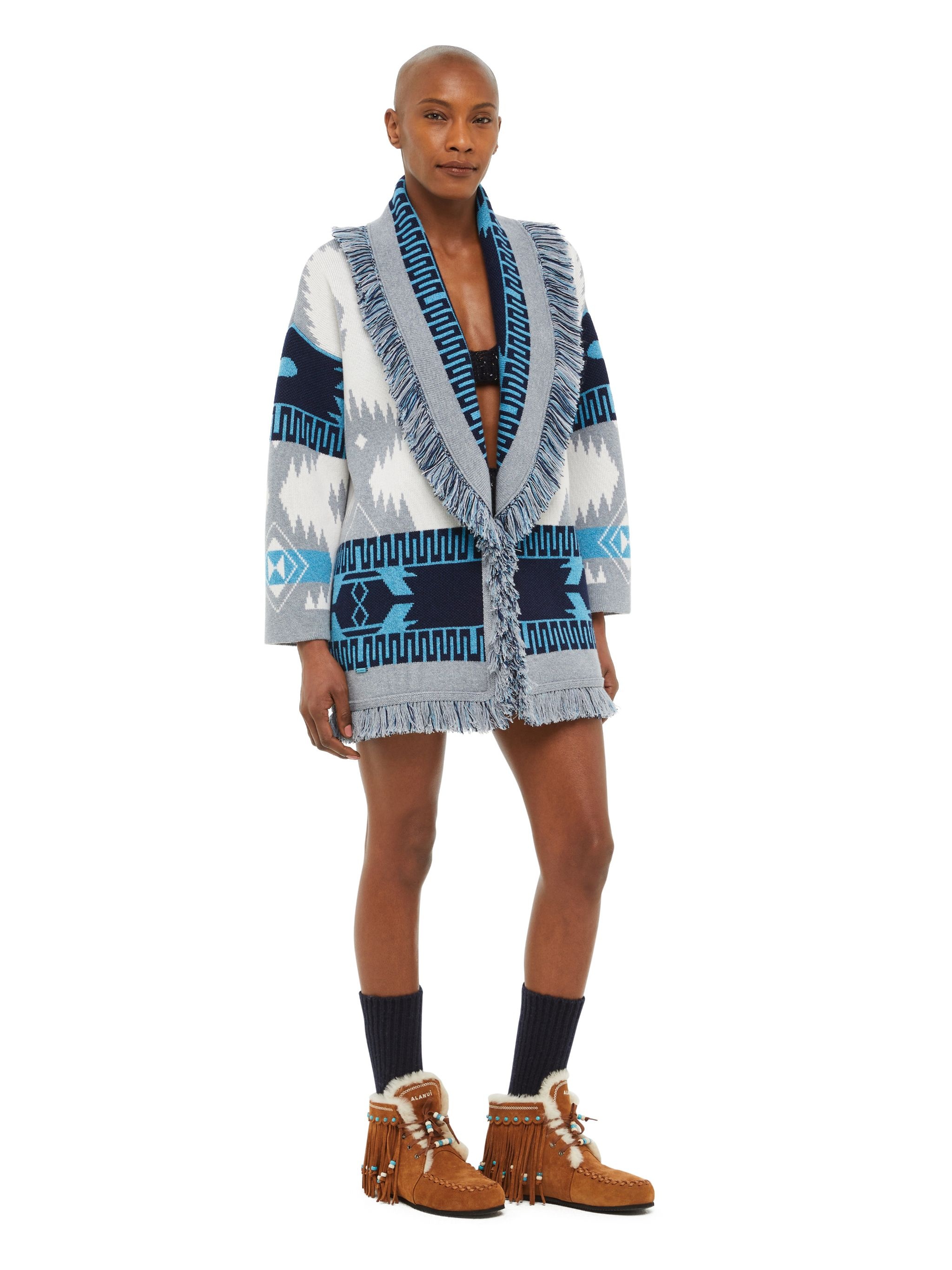 Icon Jacquard Cardigan - 7