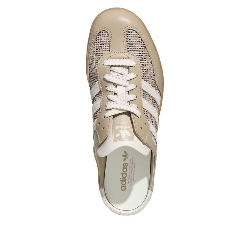 (WMNS) adidas Samba OG Mules 'Khaki Off White' HP5051 2