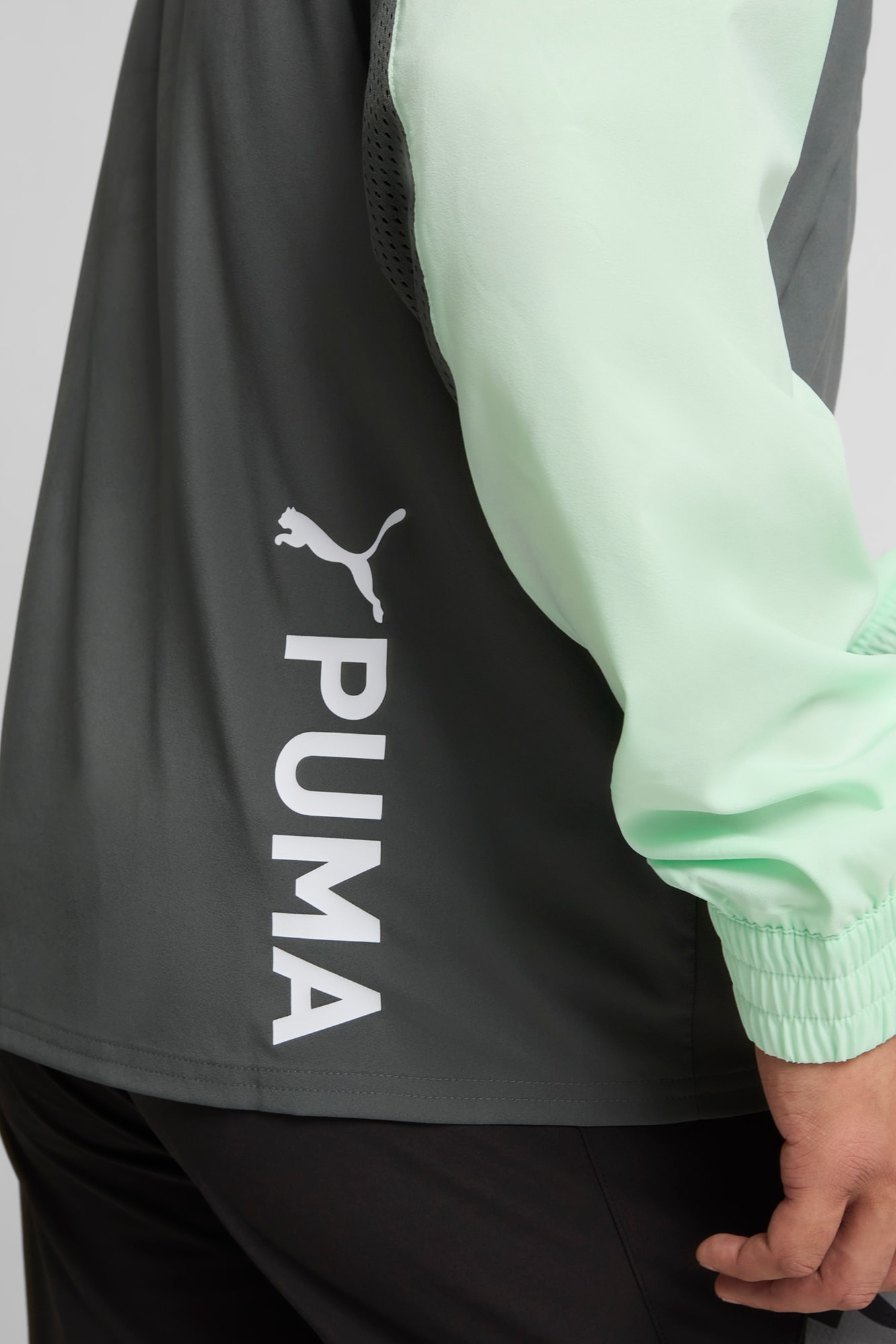 PUMA FIT Woven Men's Quarter Zip Sweater - 4