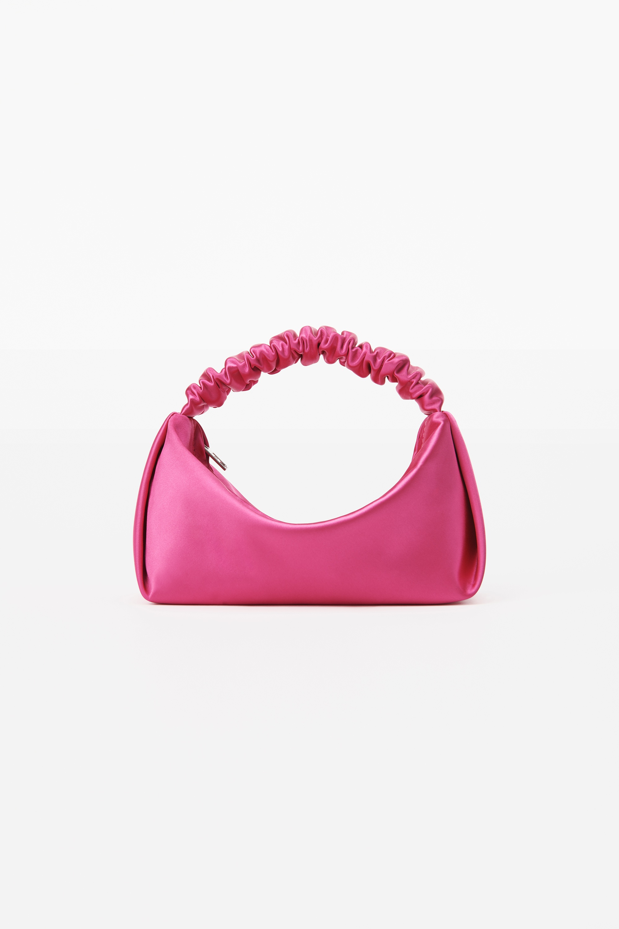 SCRUNCHIE MINI BAG IN SATIN - 1