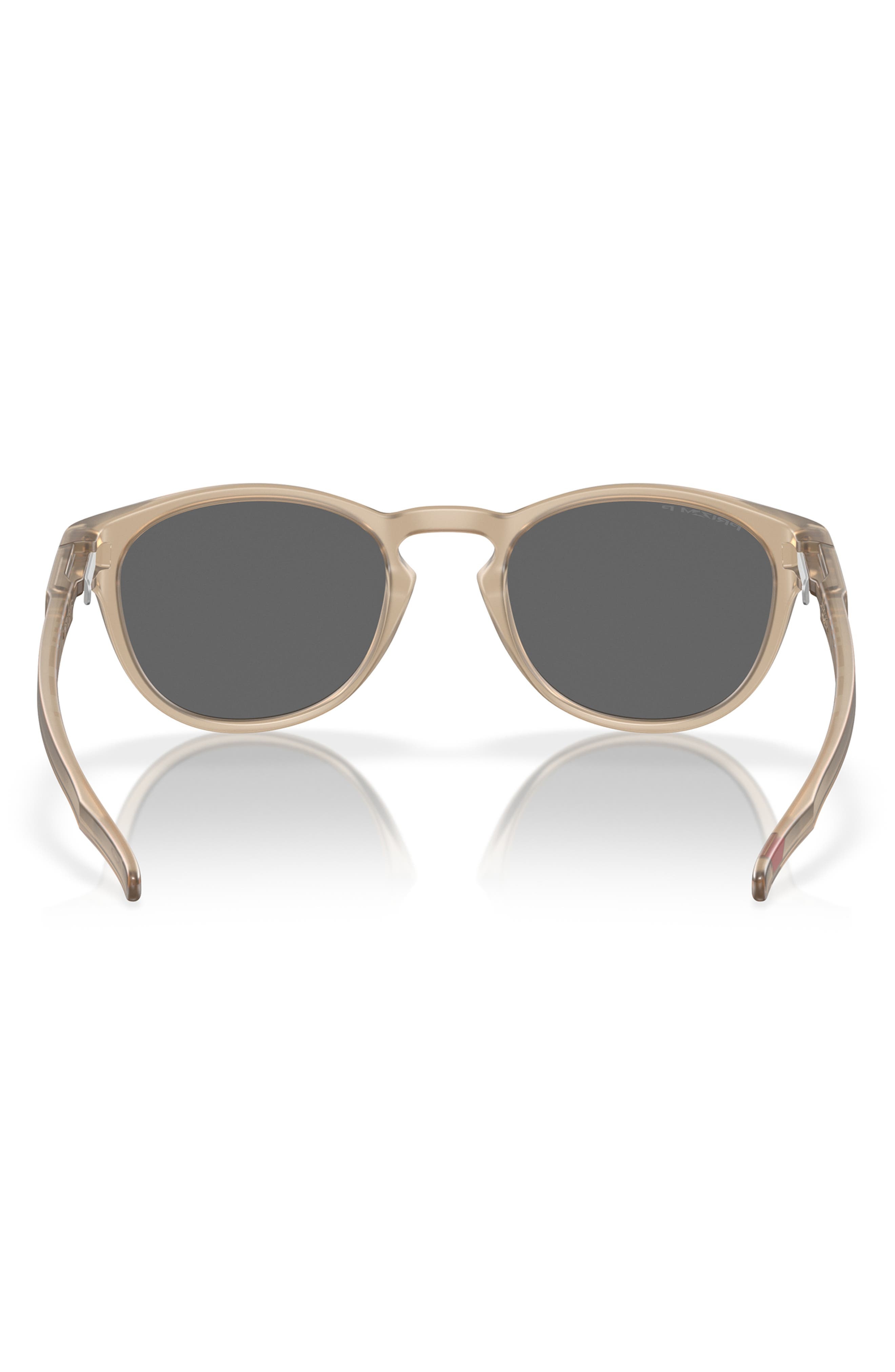 Oakley Latch 53mm Prizm™ Oval Sunglasses in Shiny Black at Nordstrom - 5