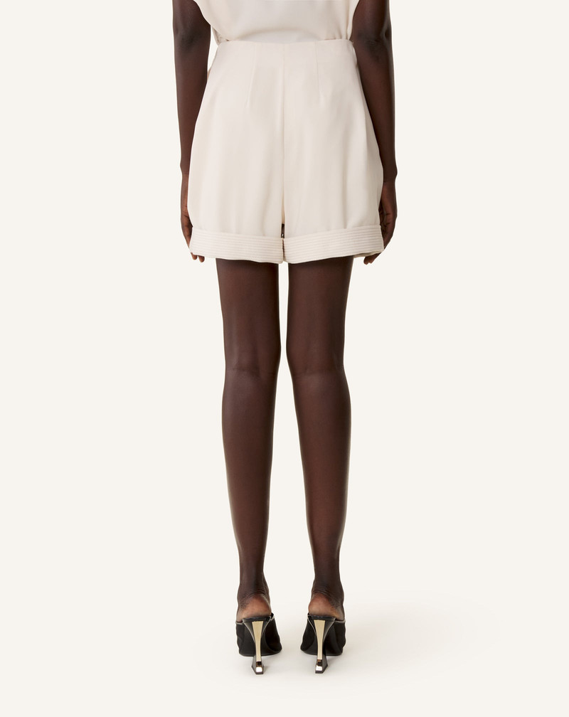 CREPE PLEATED SHORTS 4