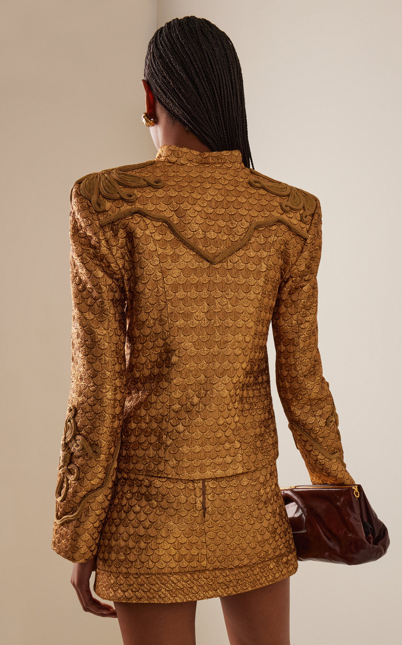 Boldness Sequined Jacket gold 4