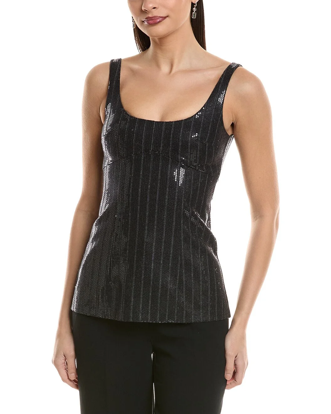 Brunello Cucinelli Sequin Wool Blouse - 1