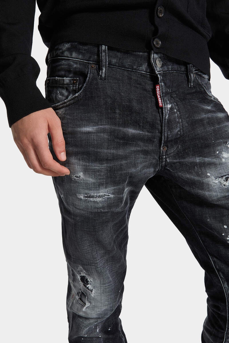 BLACK ROCKY MOUNTAINS WASH SKATER JEANS - 5