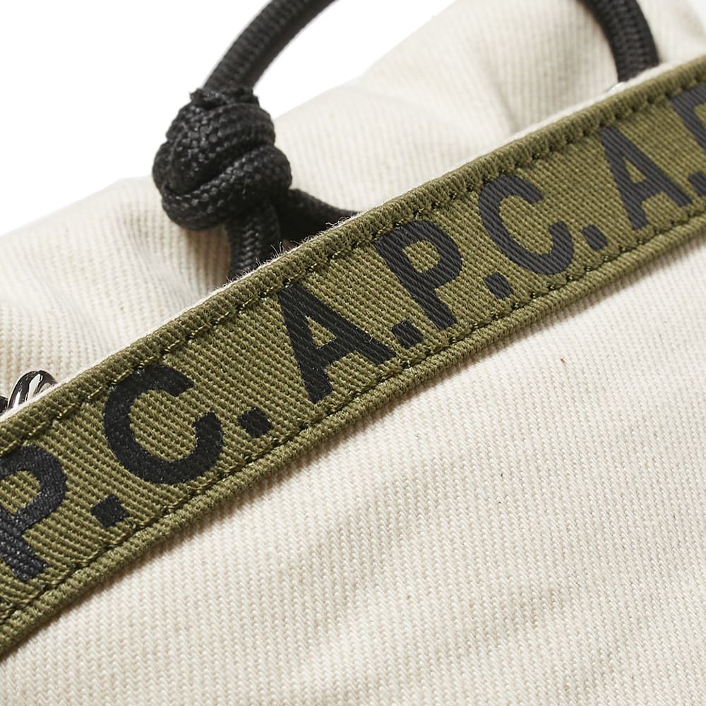 A.P.C Repeat Logo Neck Pouch - 5