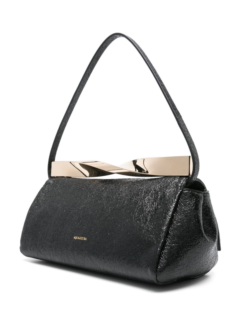 Twist crinkled clutch bag - 2