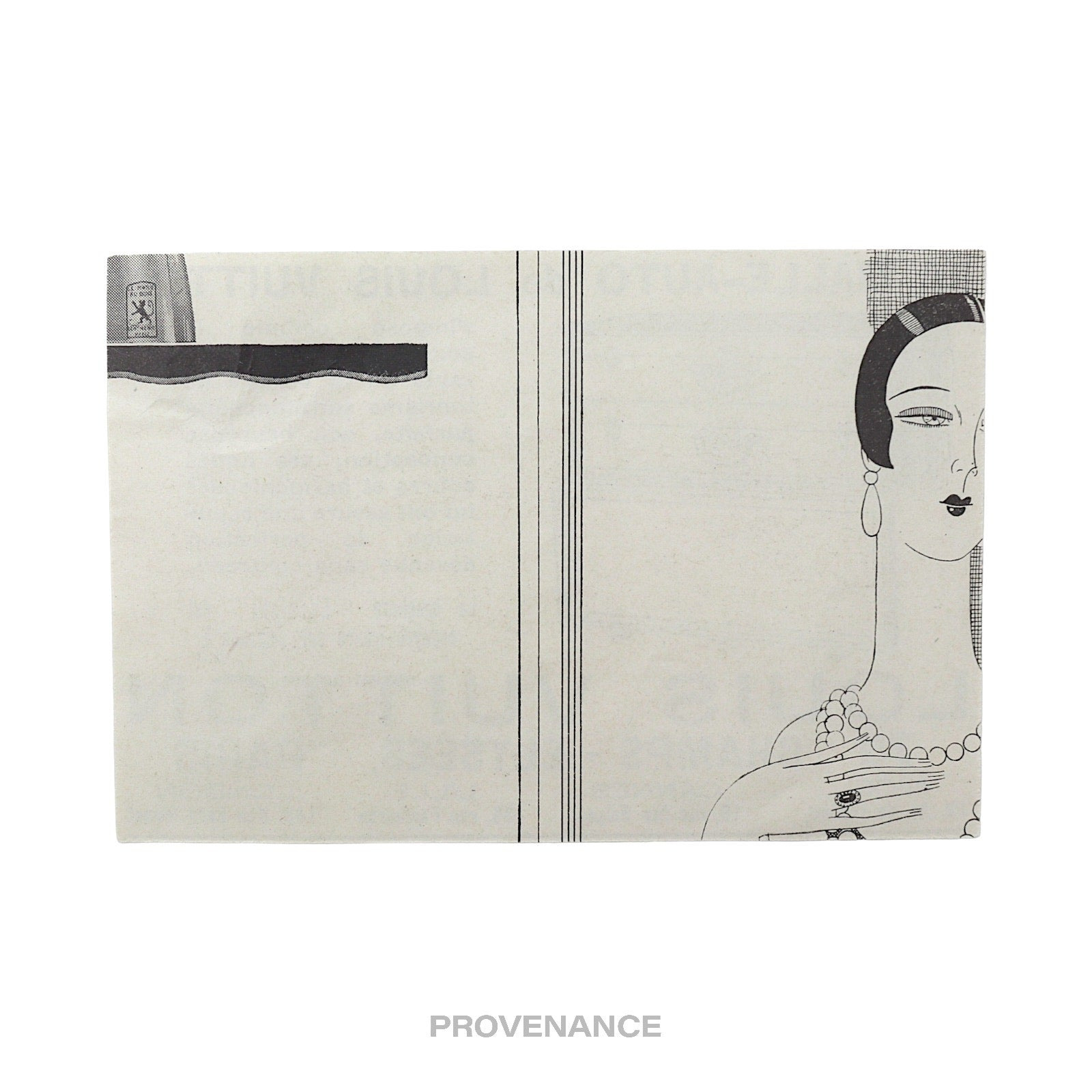 Louis Vuitton Antique Newsprint Ad - MALLE-AUTO Birch - 5