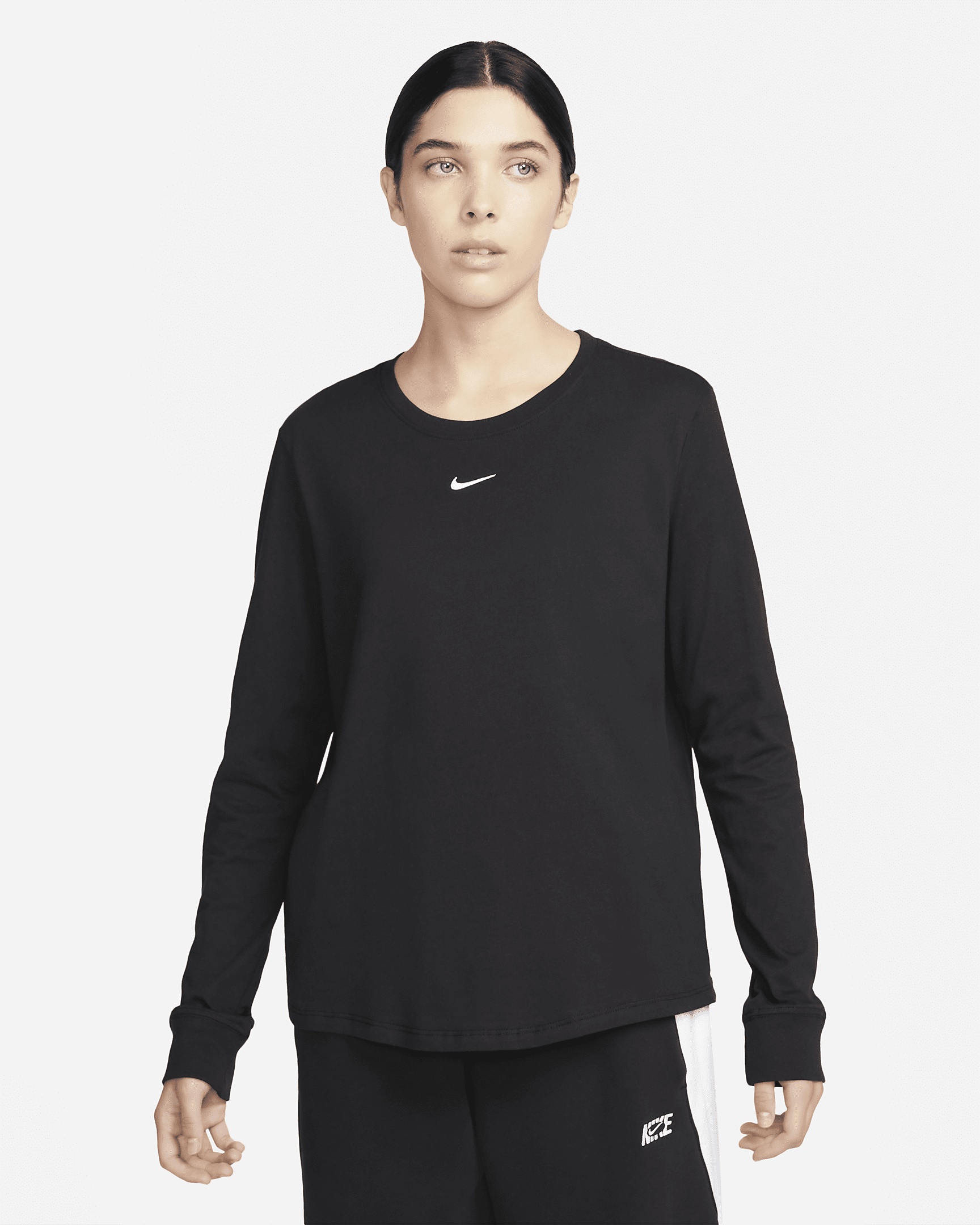 Women's Nike Sportswear Premium Essentials Long-Sleeve T-Shirt - 1