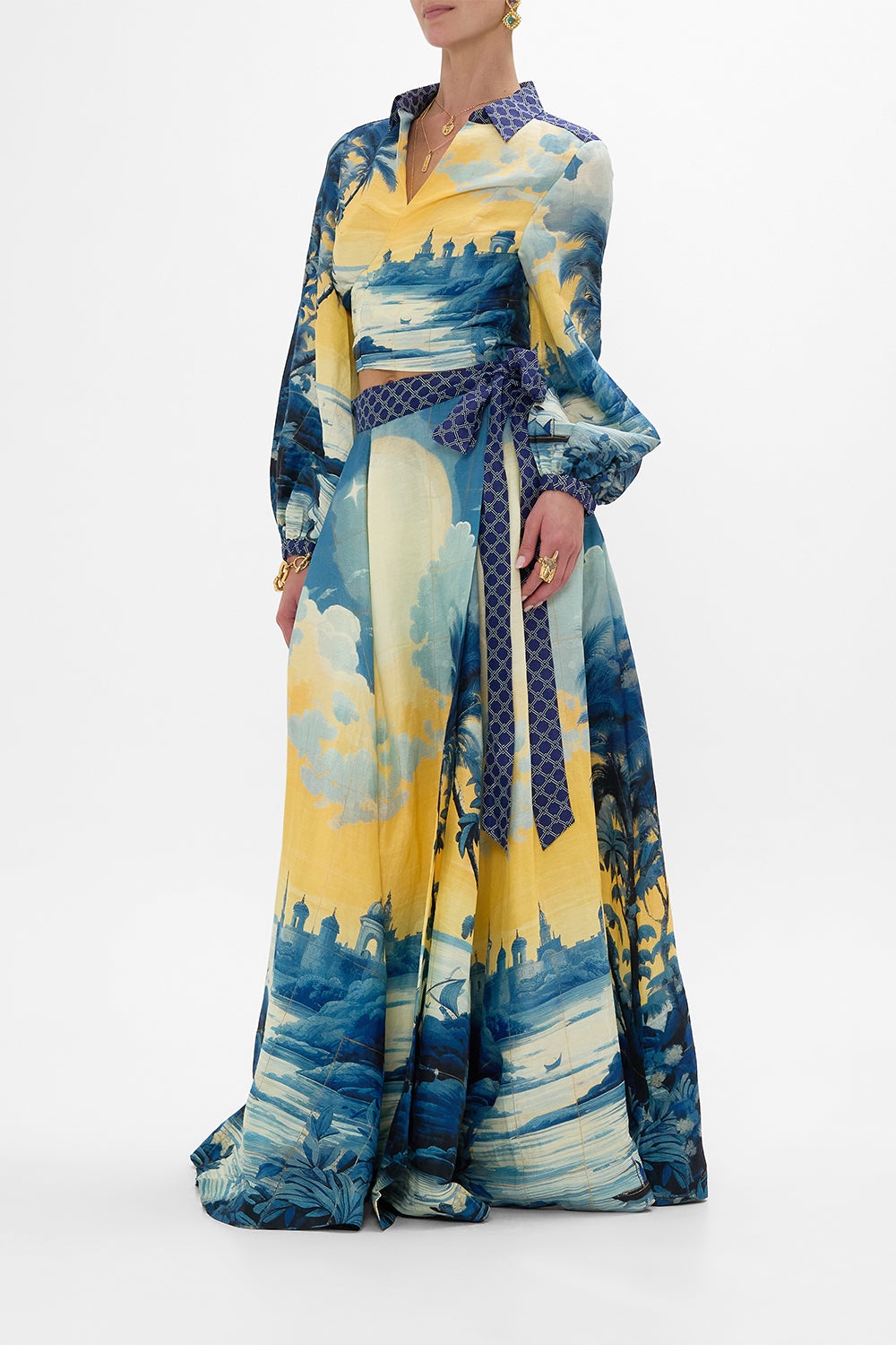 MAXI WRAP SKIRT - 4