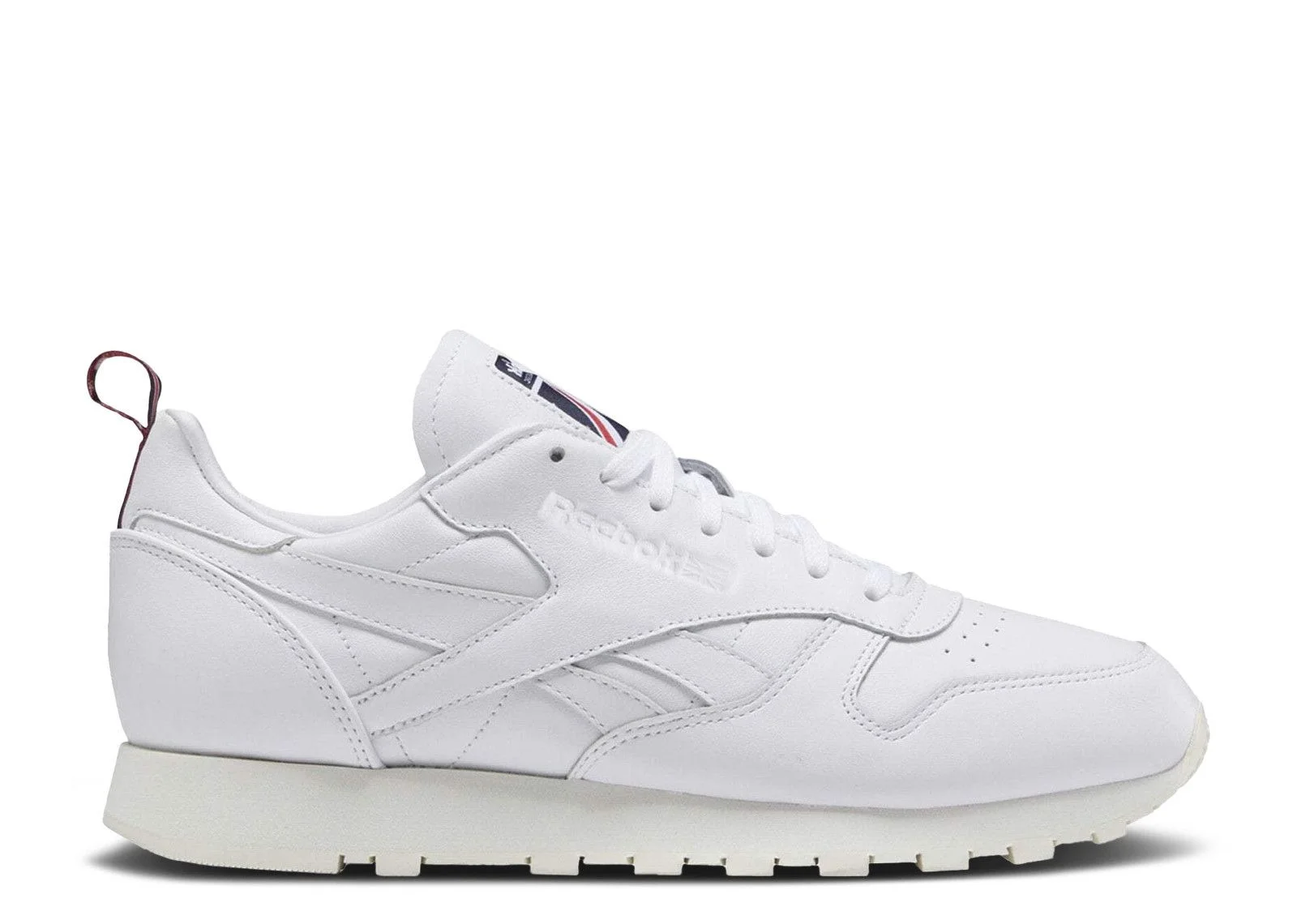 CLASSIC LEATHER 'WHITE VECTOR NAVY' - 1