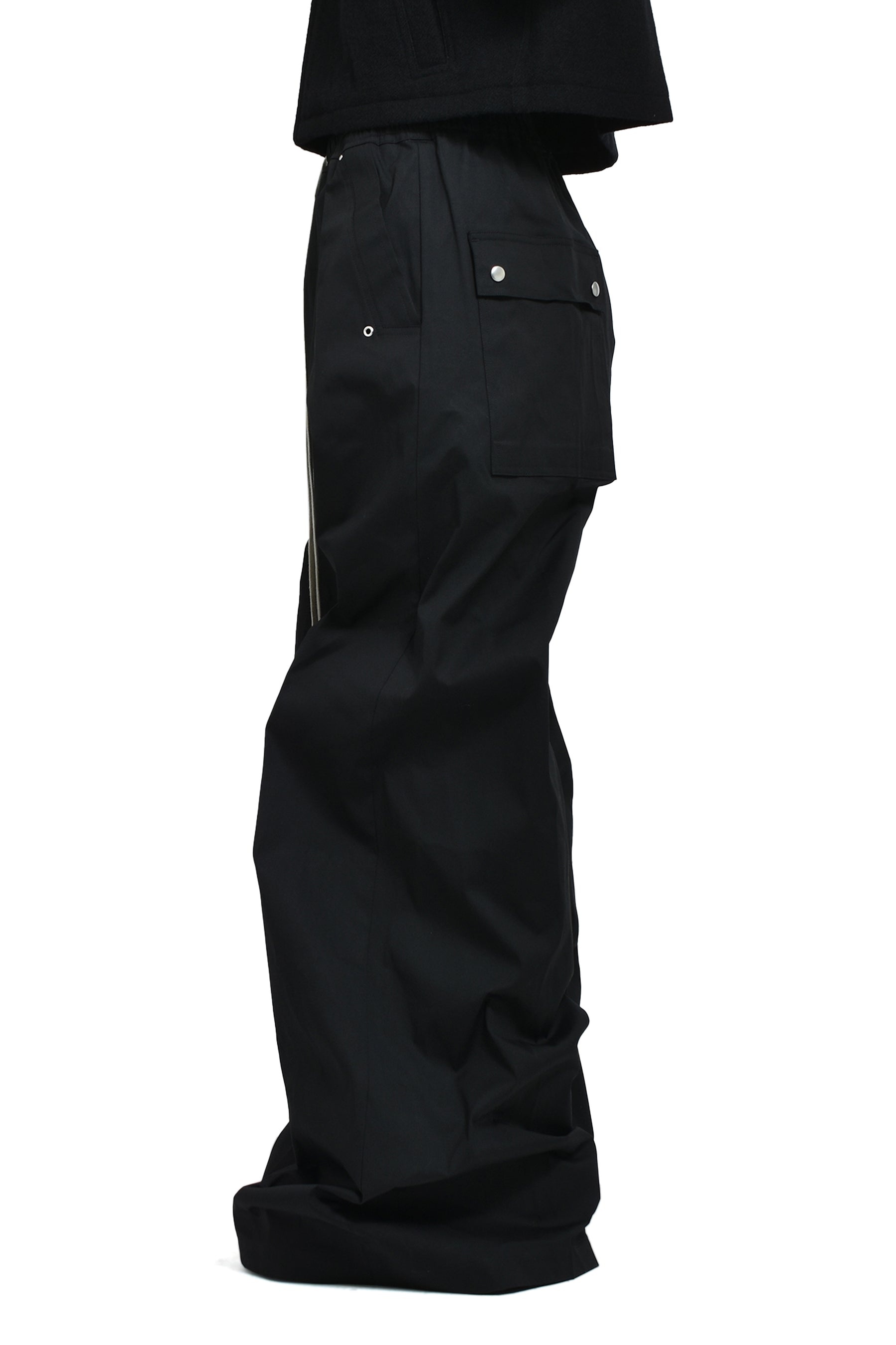 WIDE BELA PANTS / BLK - 3