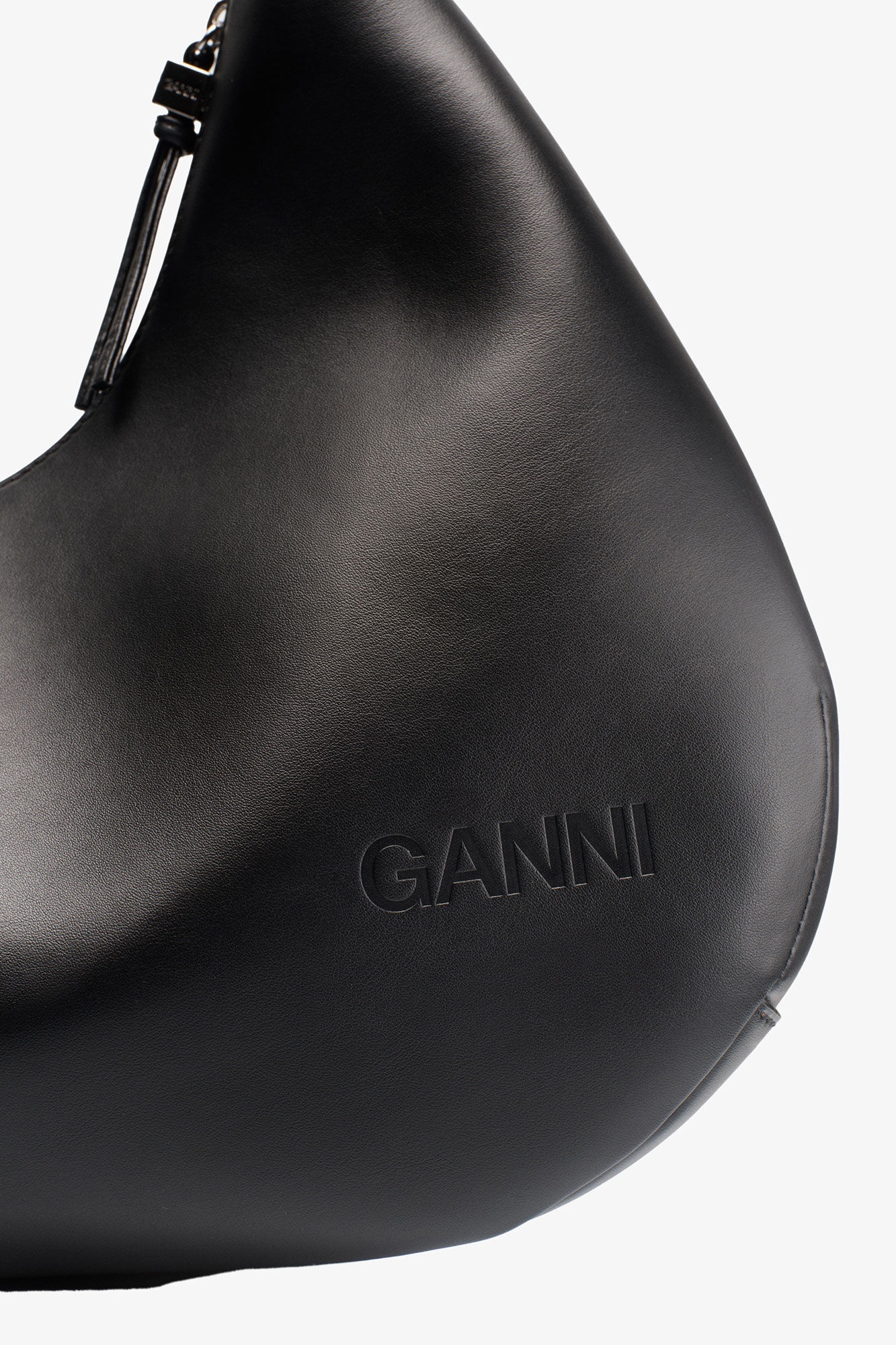 BLACK MEDIUM HOBO BAG - 7