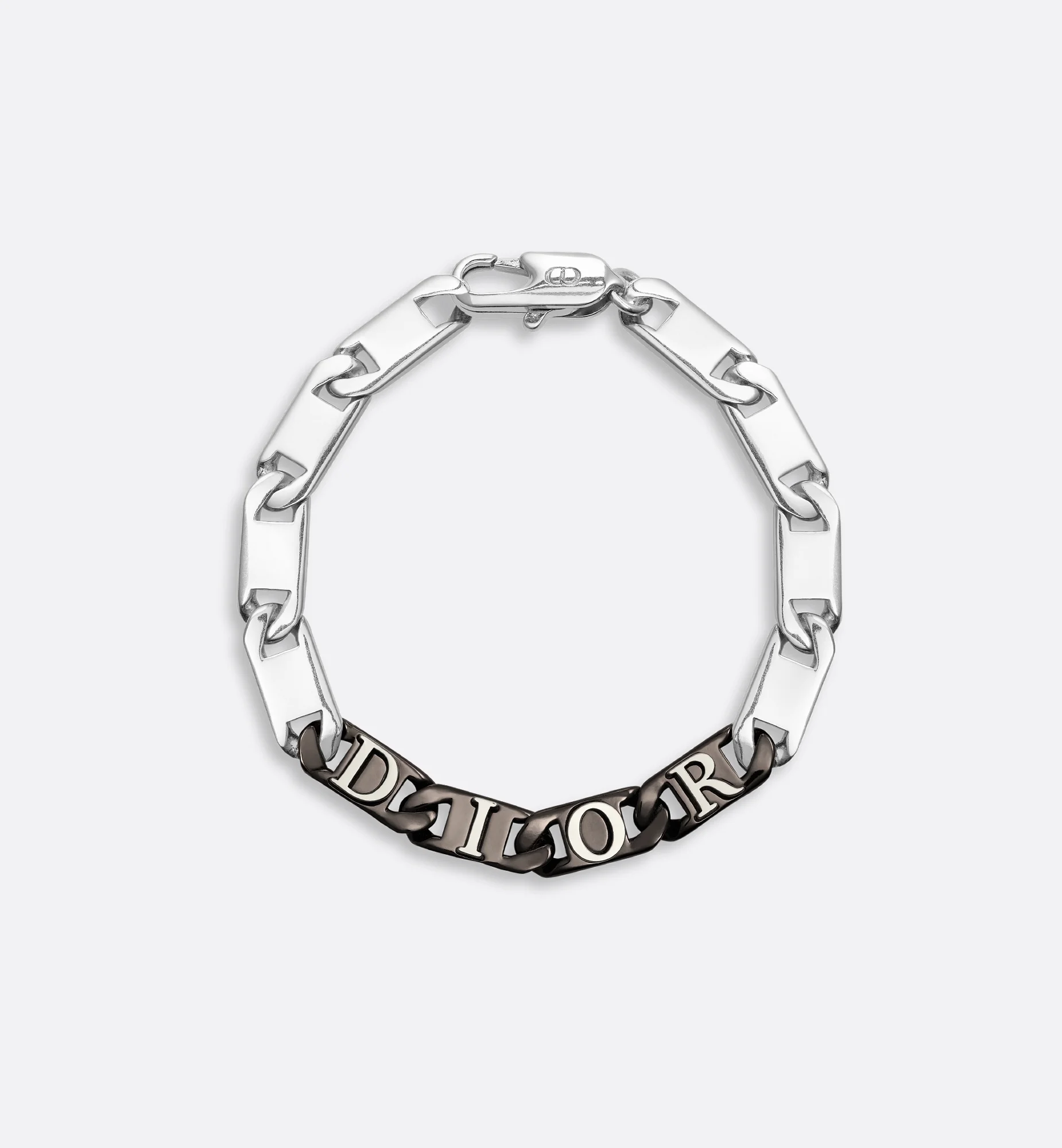 Dior Contrast Chain Link Bracelet - 1