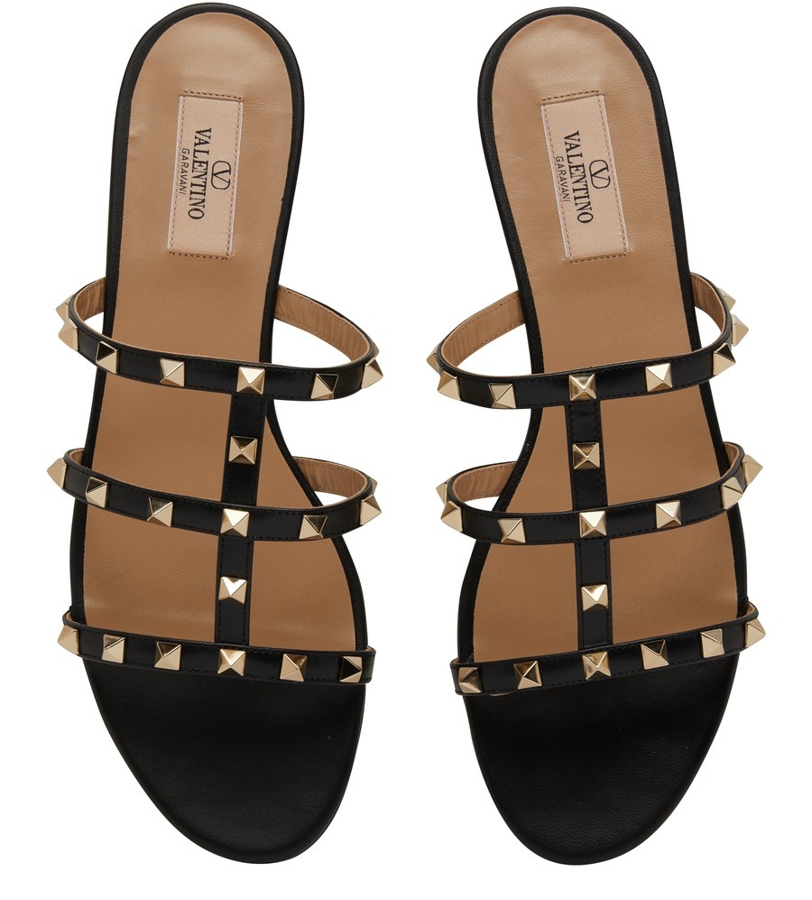 Rockstud sandals - 4