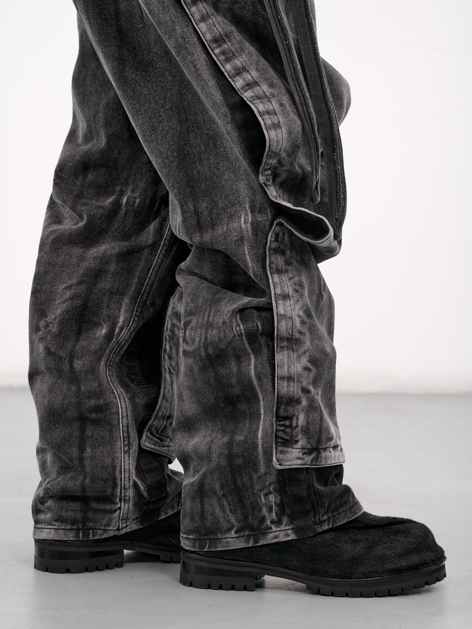 Velcro Panel Jeans - 5
