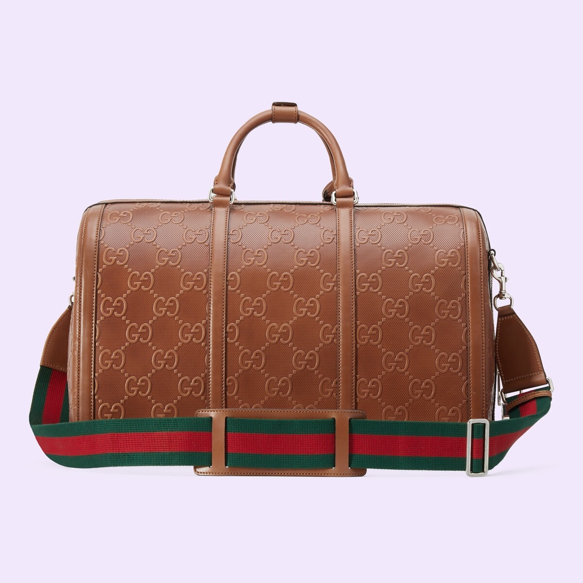 Gucci duffle bag brown 2025