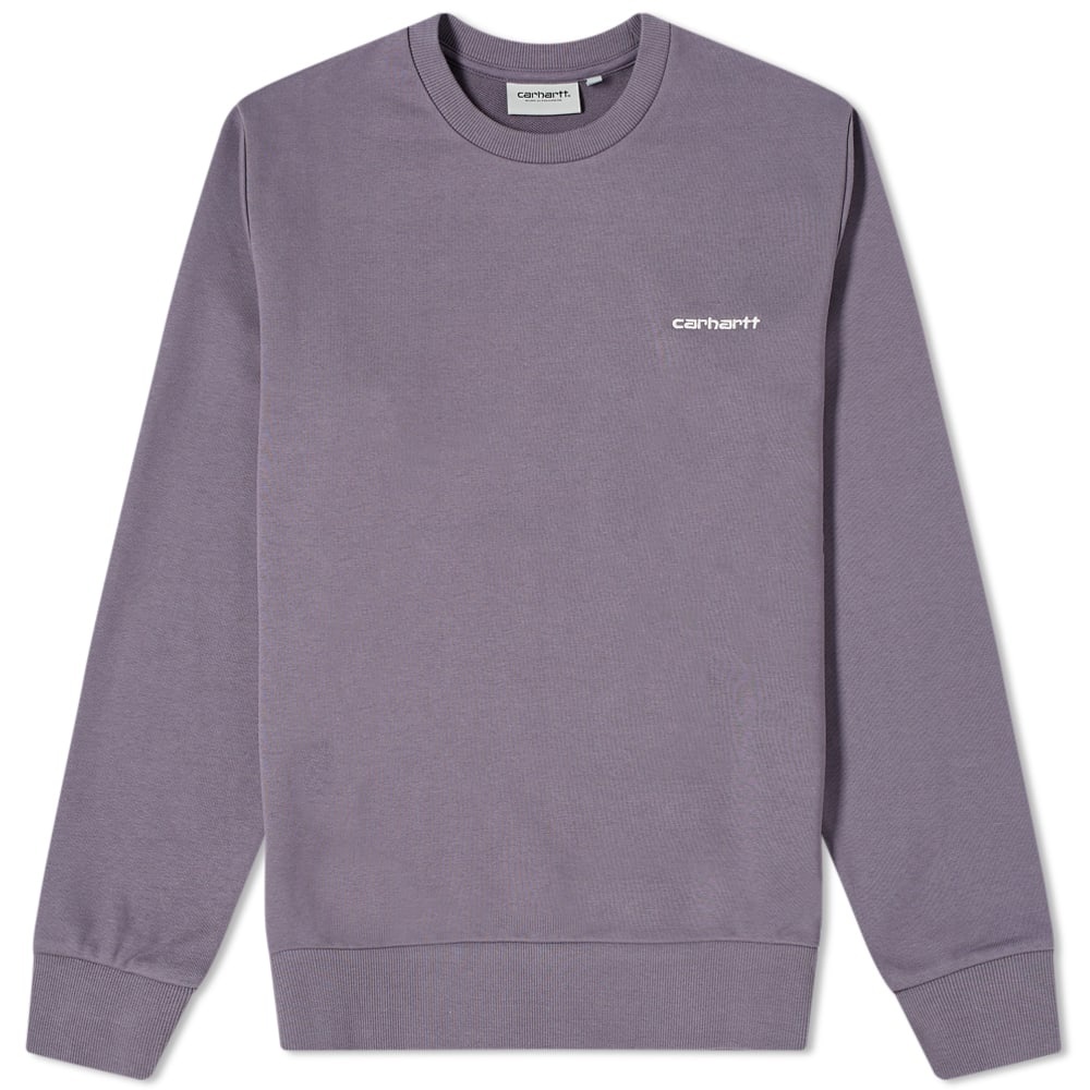 Carhartt WIP Script Embroidered Sweat - 1