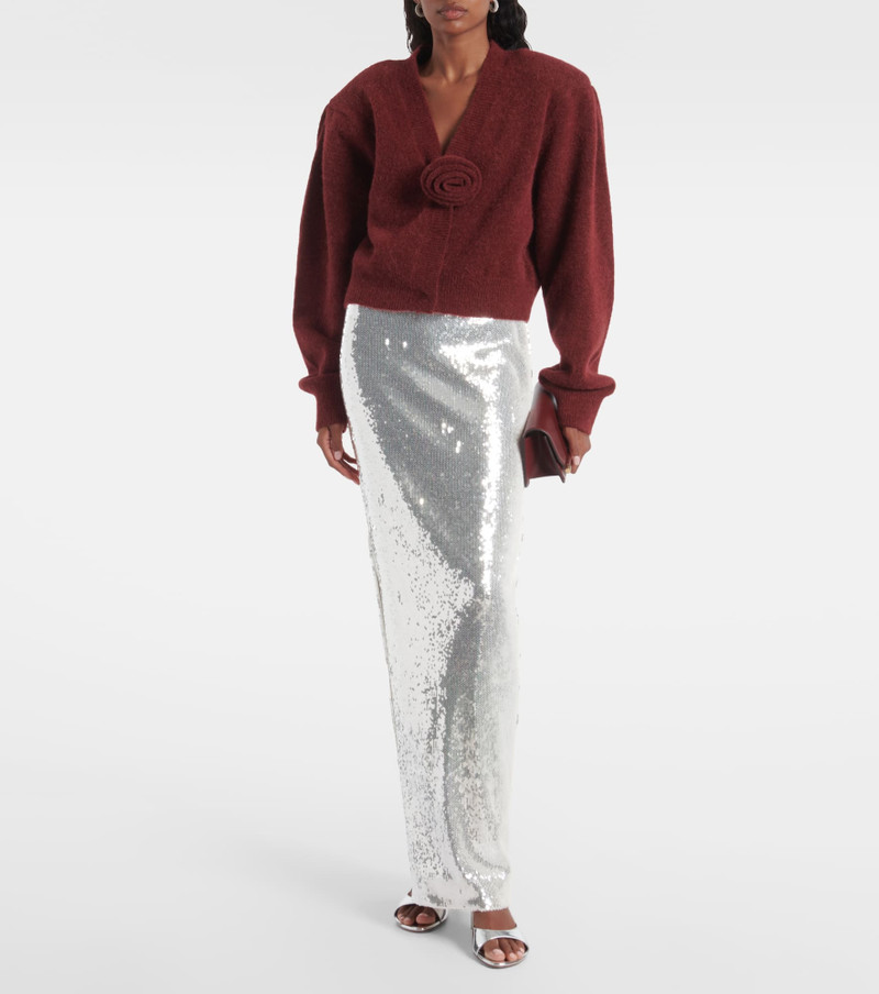 ROTATE Sequined maxi skirt outlook