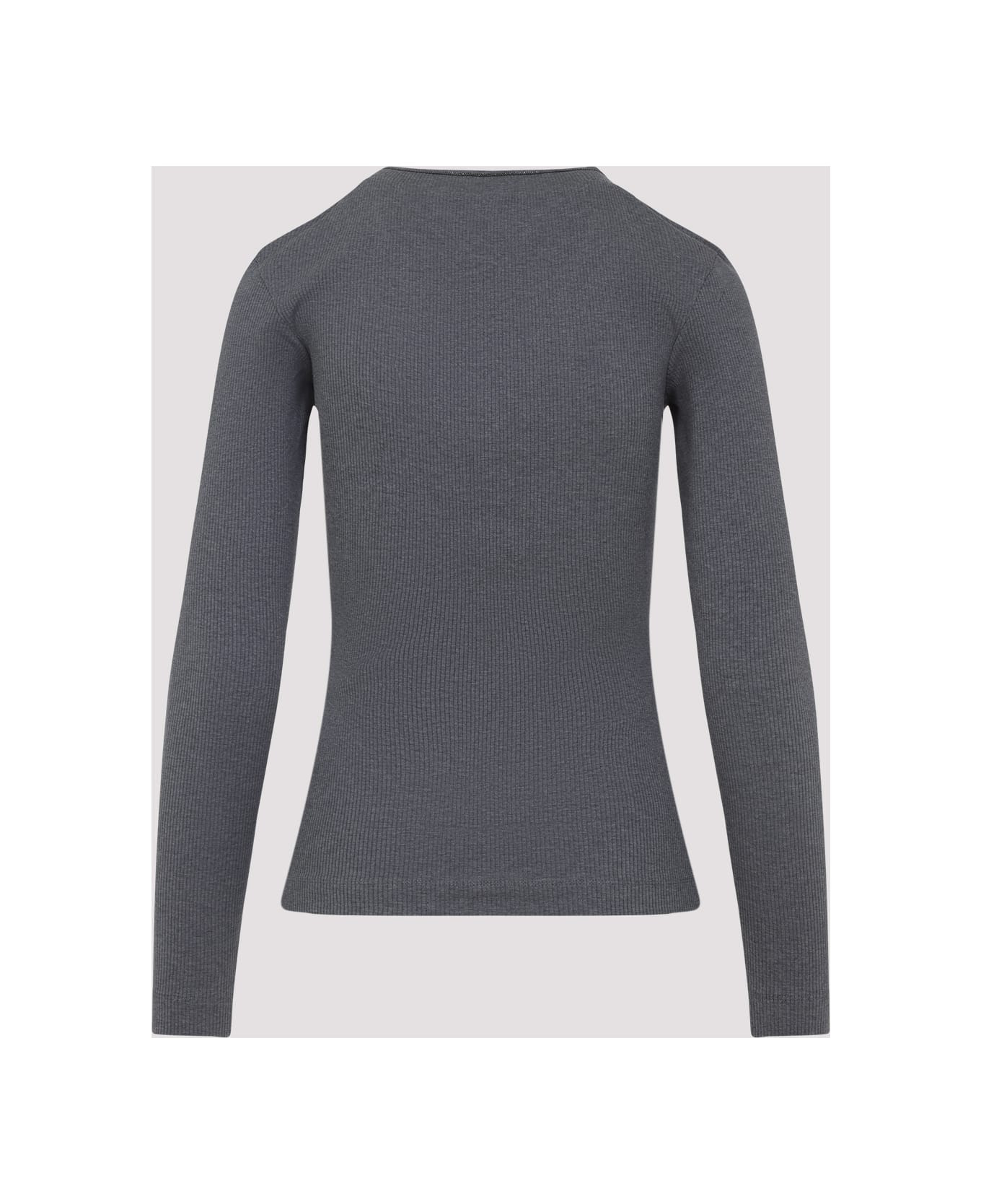 Ribbed Long Sleeves Top - 4