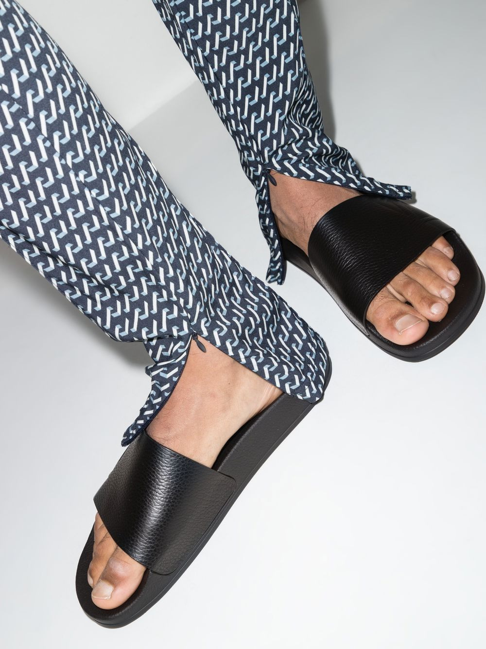 Humberto leather slides - 3