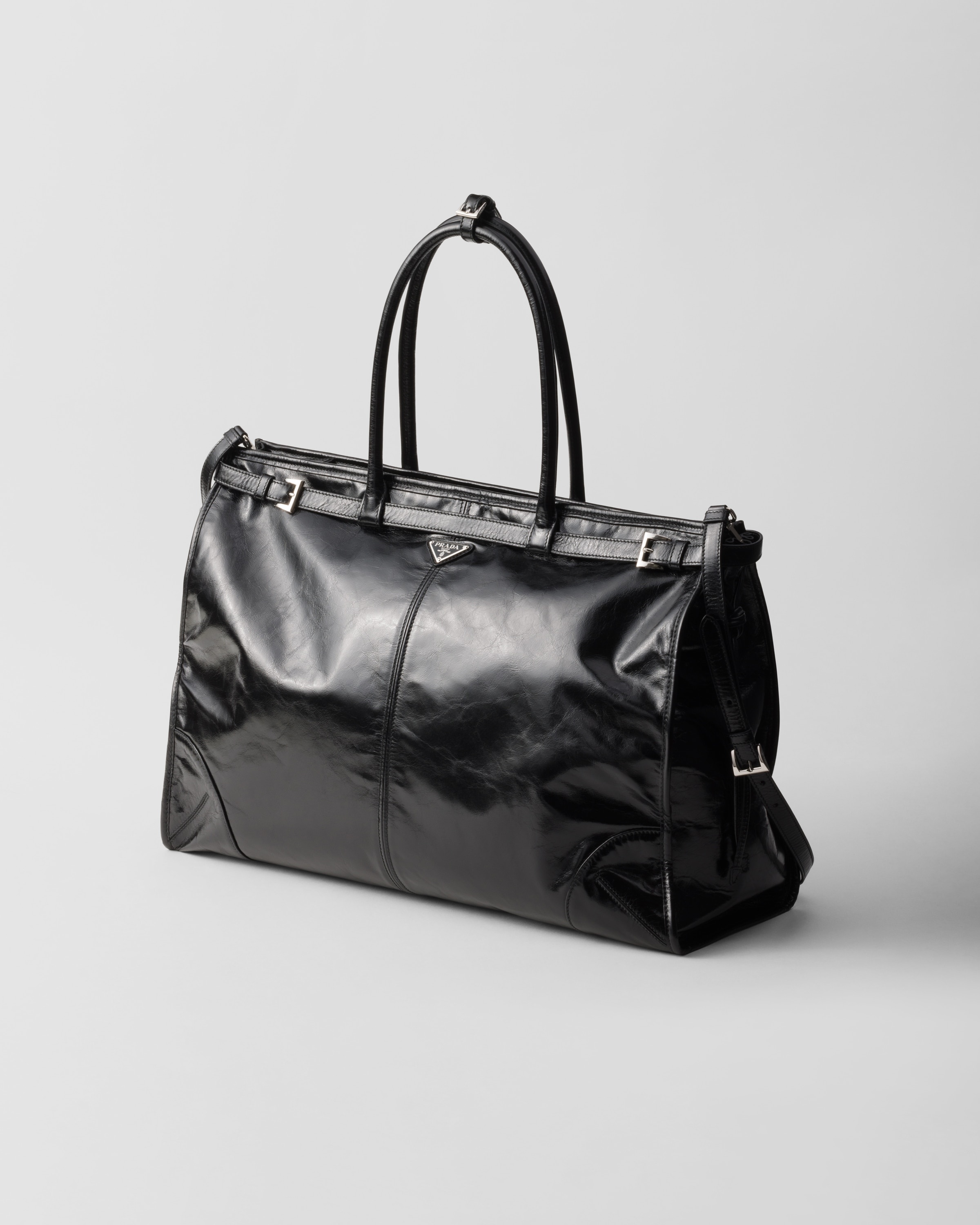 Leather tote bag - 3