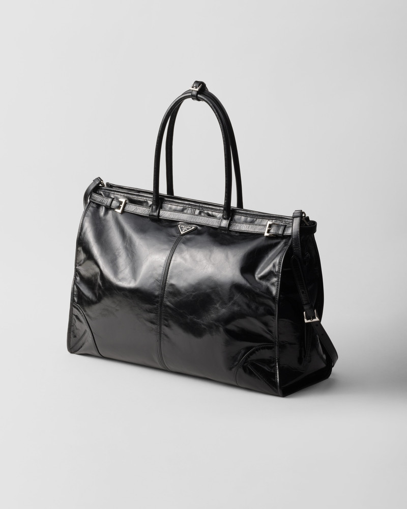 Leather tote bag 3