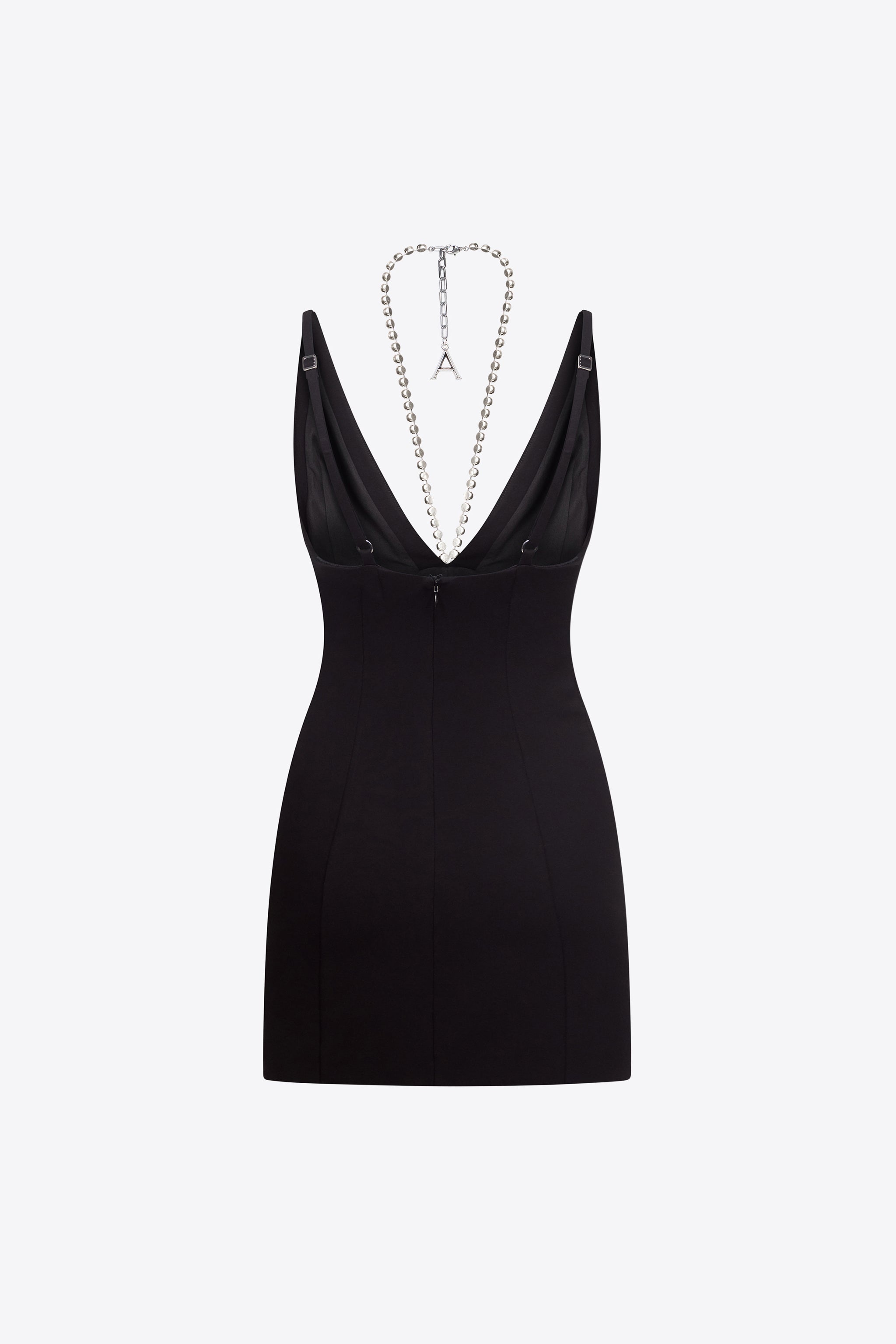 CRYSTAL BUTTERFLY MINI DRESS - 2