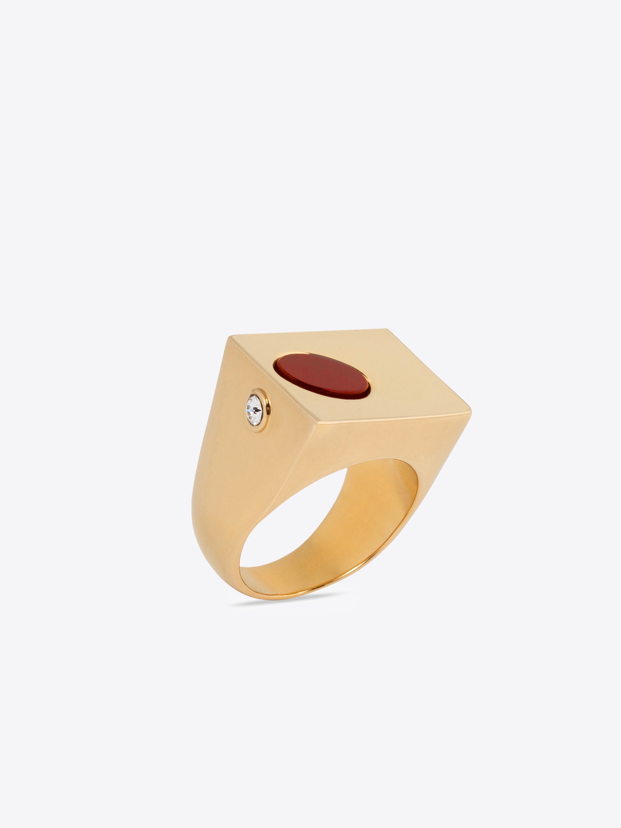 STONE SIGNET RING - 2