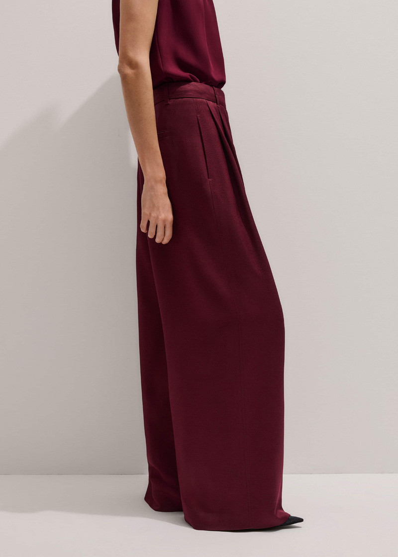 Pleat Straight Pant 4