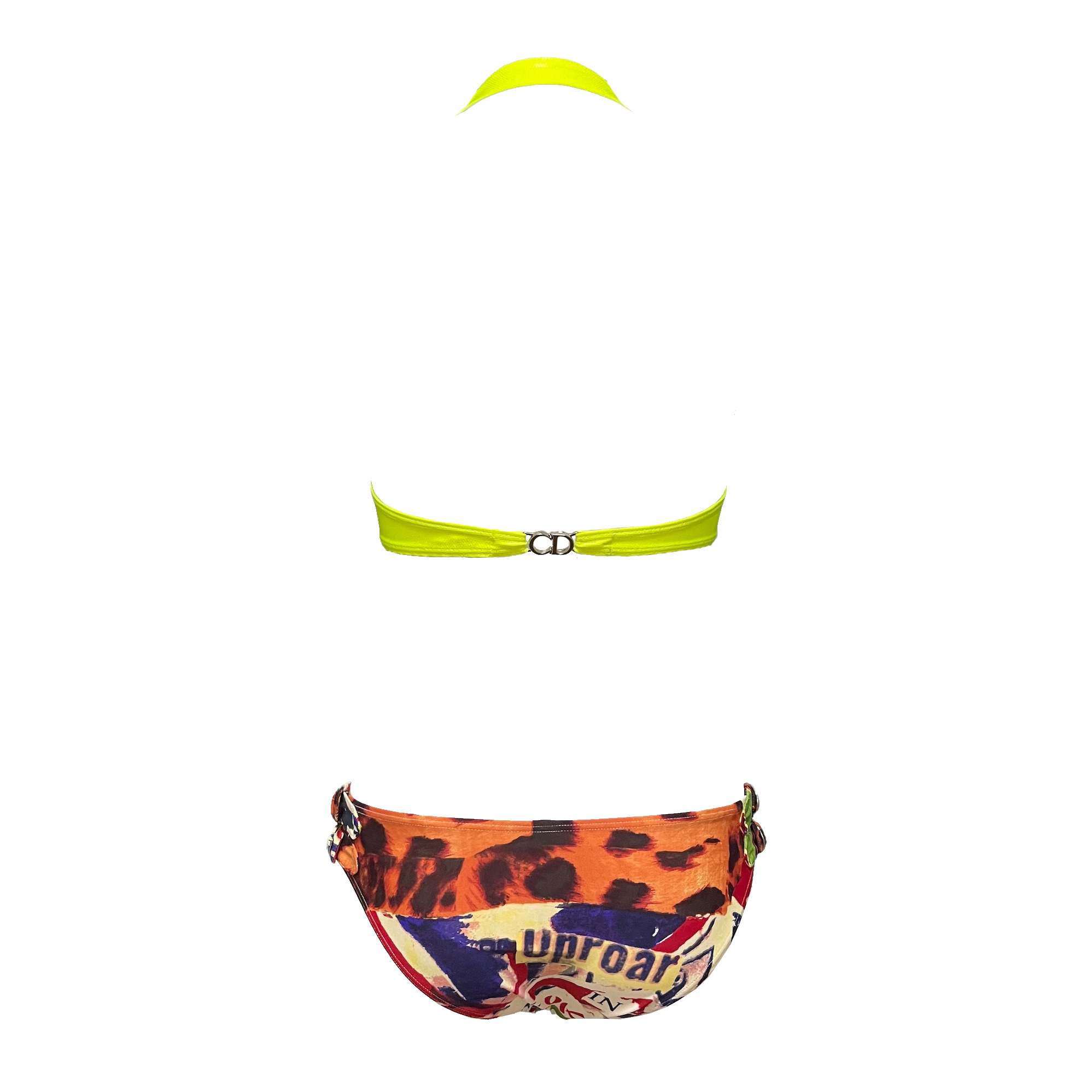 CHRISTIAN DIOR Spring Summer 2003 "Victim" Print Bikini - 2