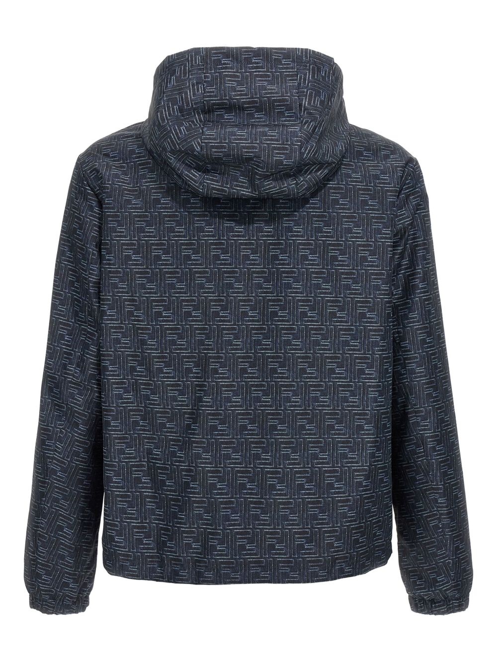 patterned hooded jacket - 2