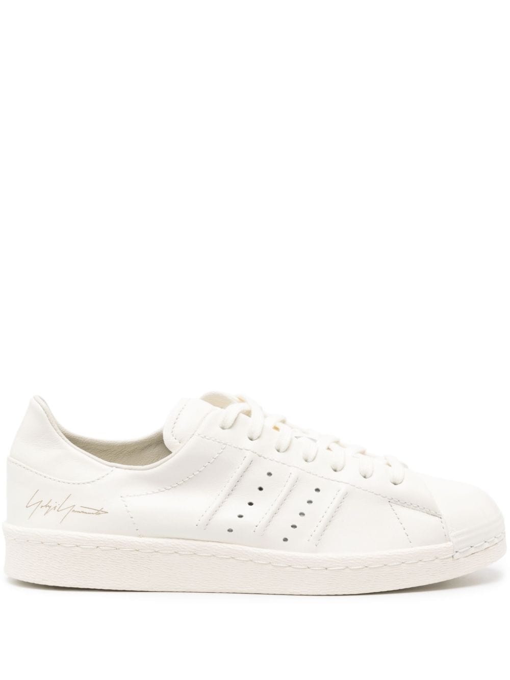 Superstar lace-up leather sneakers - 1