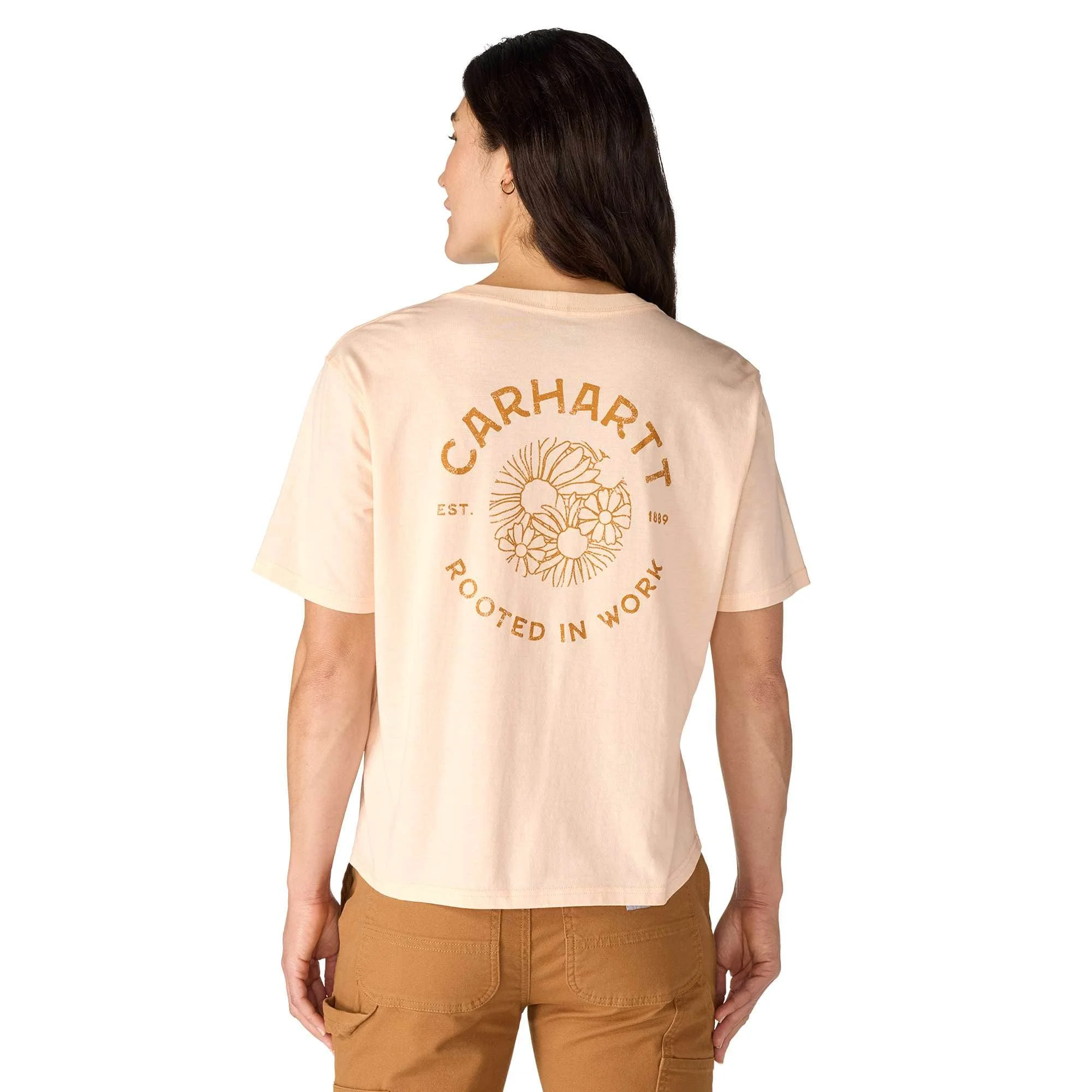 Women's TENCEL™ Fiber Series Loose Floral T-Shirt - 1