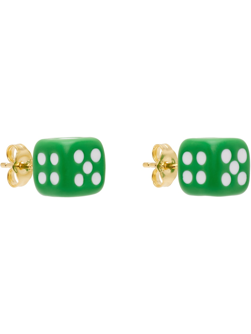 'The Enamel Dice' Earrings - 2