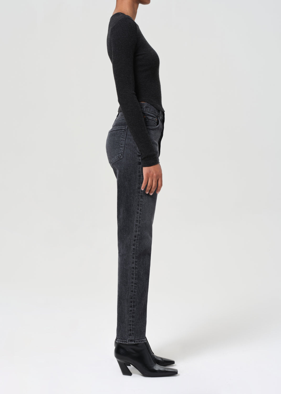 90'S PINCH WAIST HIGH RISE STRAIGHT IN HITCH - 3