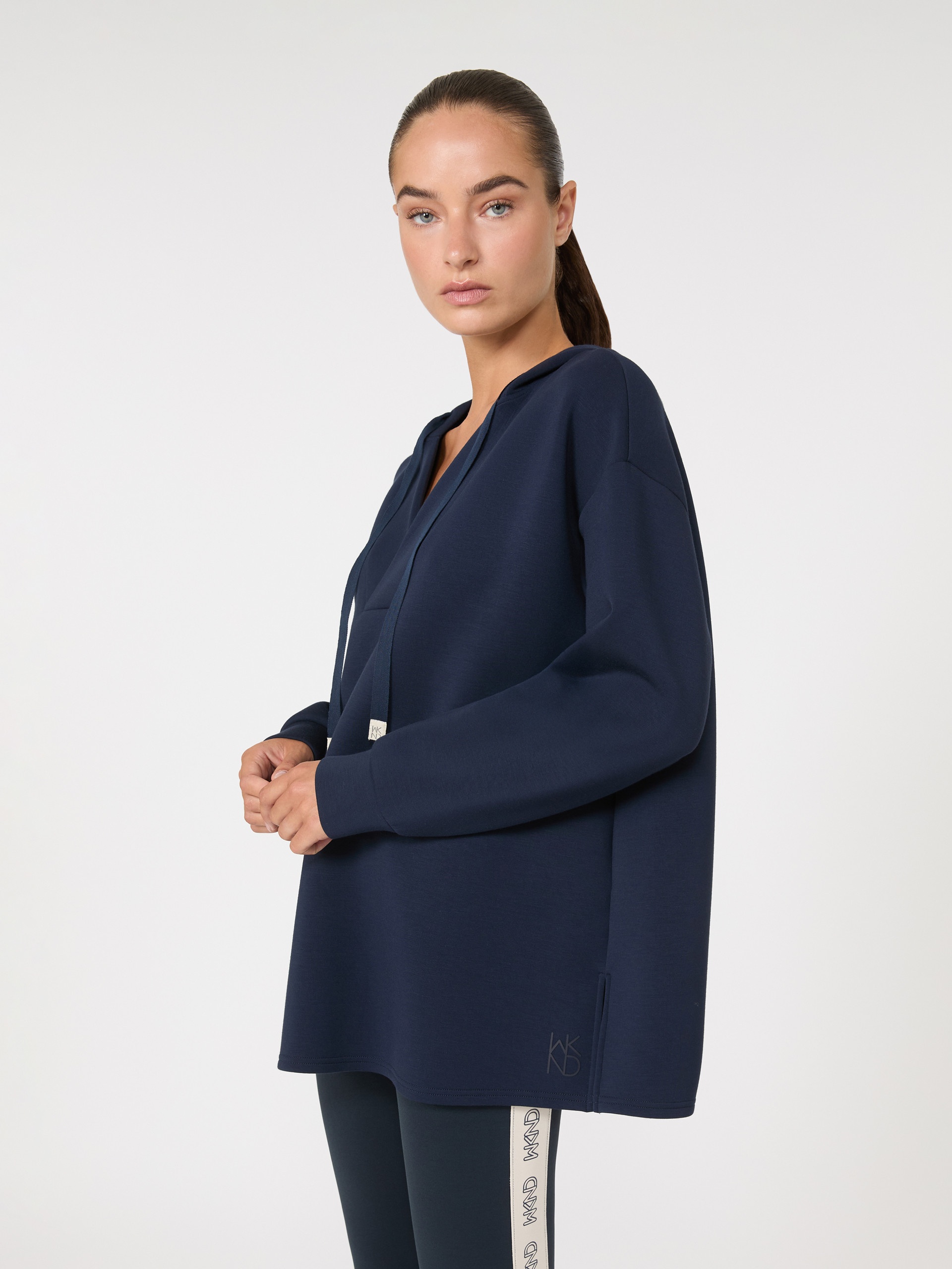 GIALLO Long scuba jersey sweatshirt - 5
