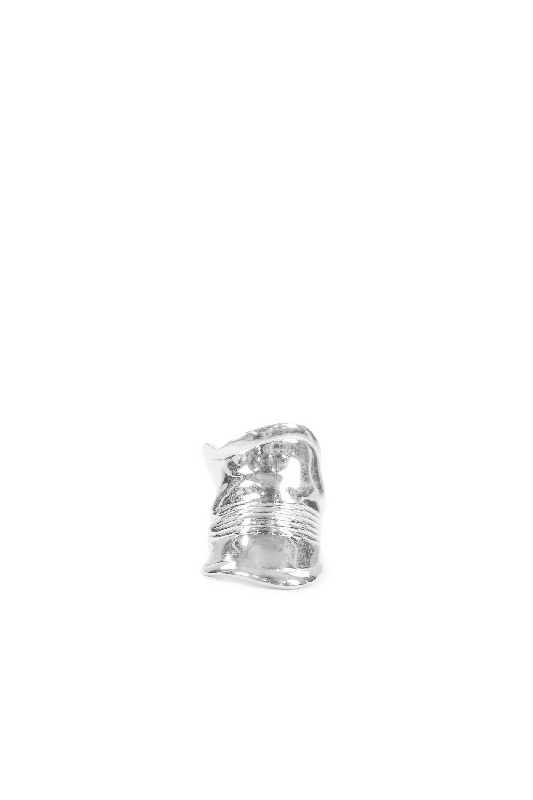 DISTORTED CAN RING / SIL - 2