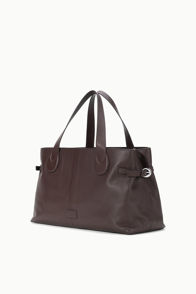 STAUD PIPER TOTE ESPRESSO 3