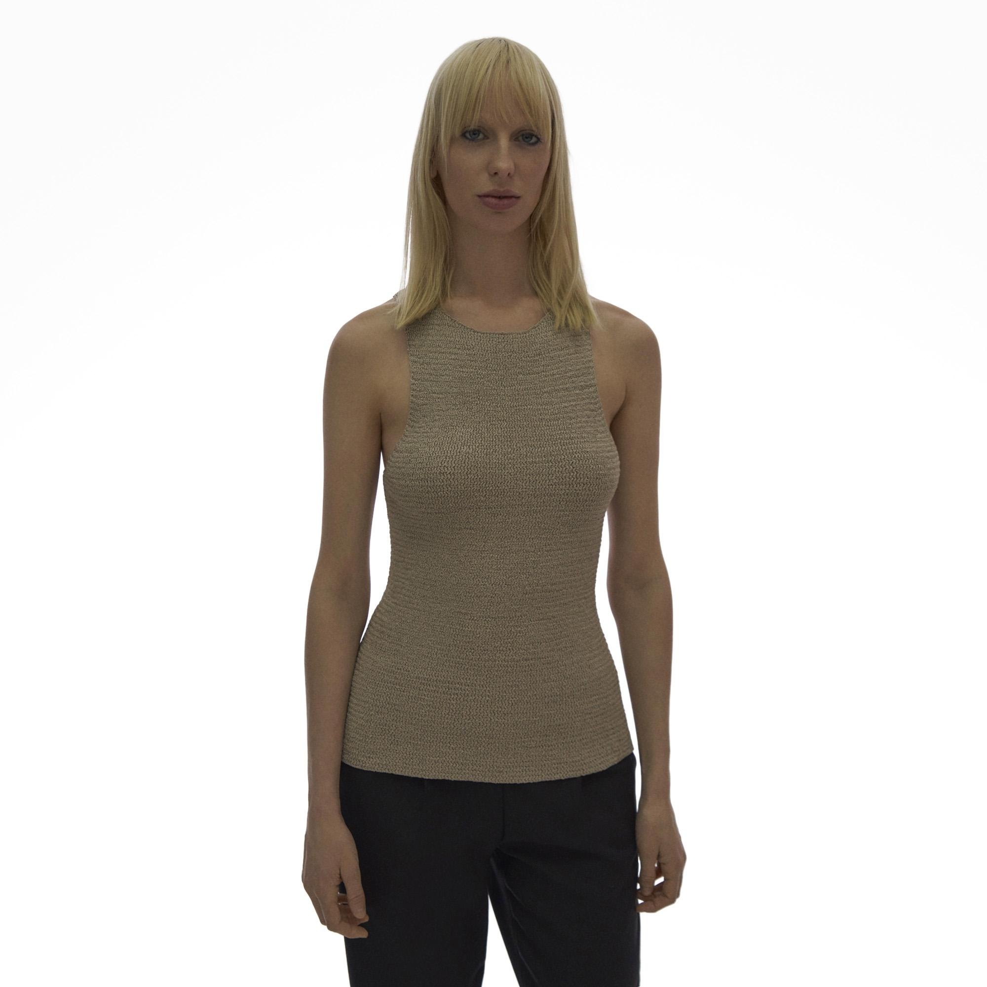 RIBBON KNIT TANK - 3