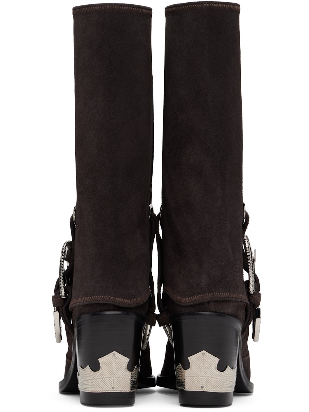 SSENSE Exclusive Brown Western Style Boots - 2