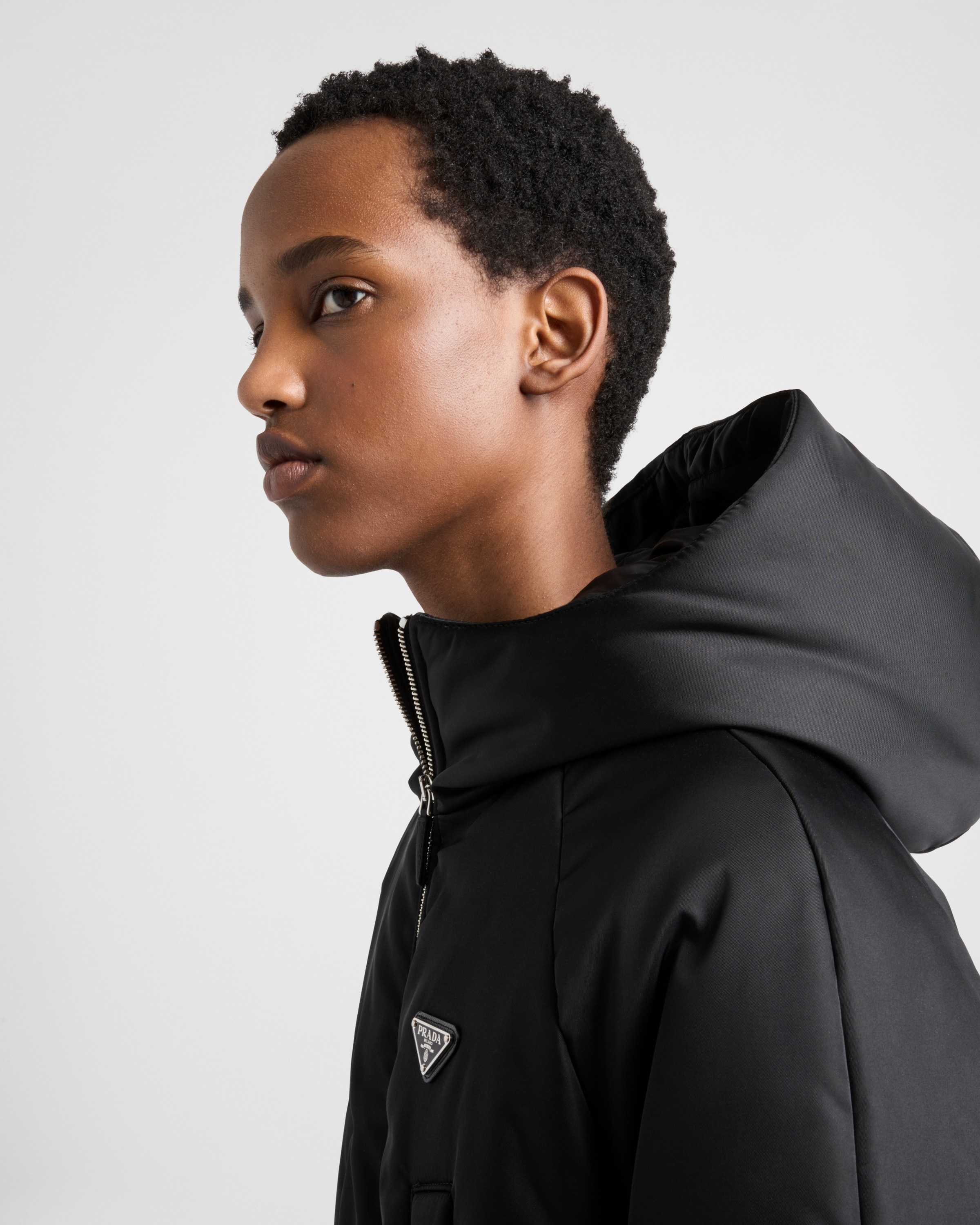Re-Nylon down coat - 3
