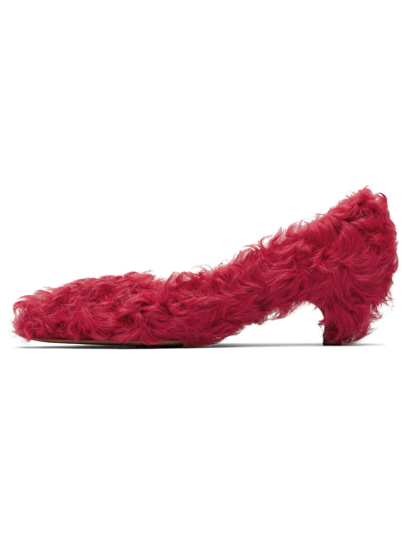 Red Furry Heels 3