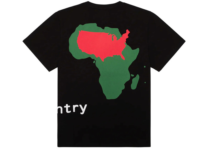 DENIM TEARS Denim Tears x CPFM Cactus Tears Tee Black outlook